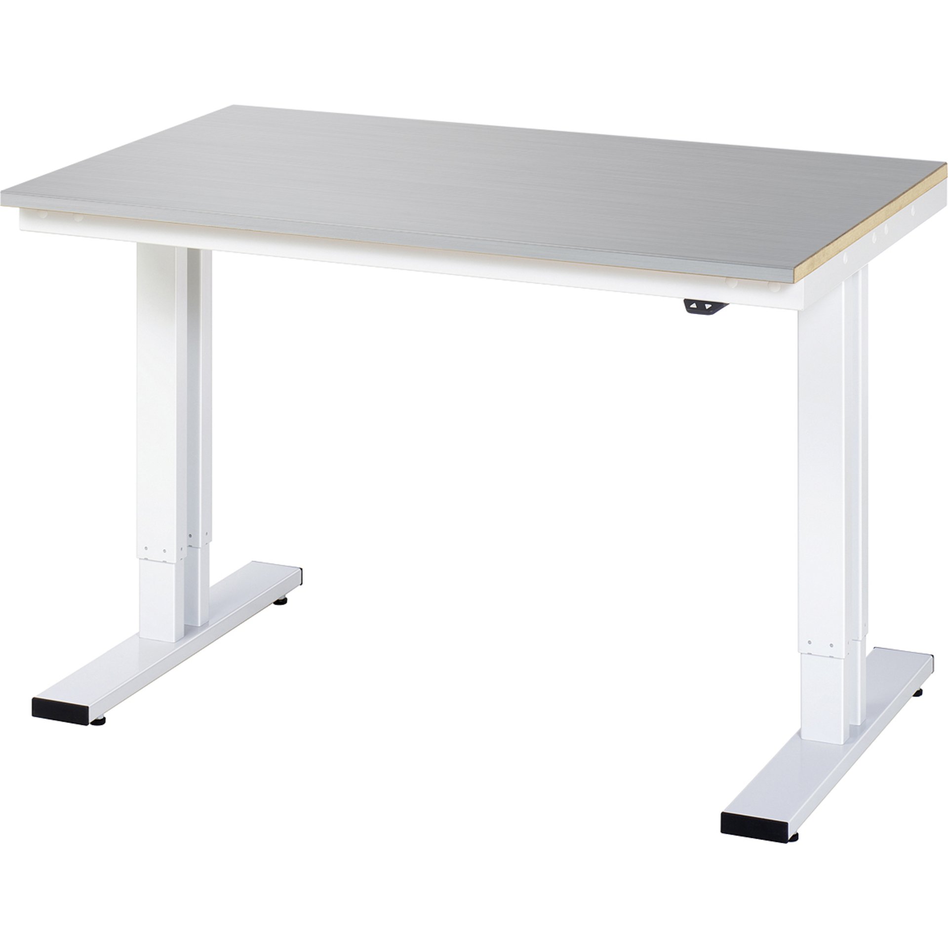 Werktisch elektrisch höhenverstellbar, B1250xT800xH720-1120mm, ES-Platte-28 mm