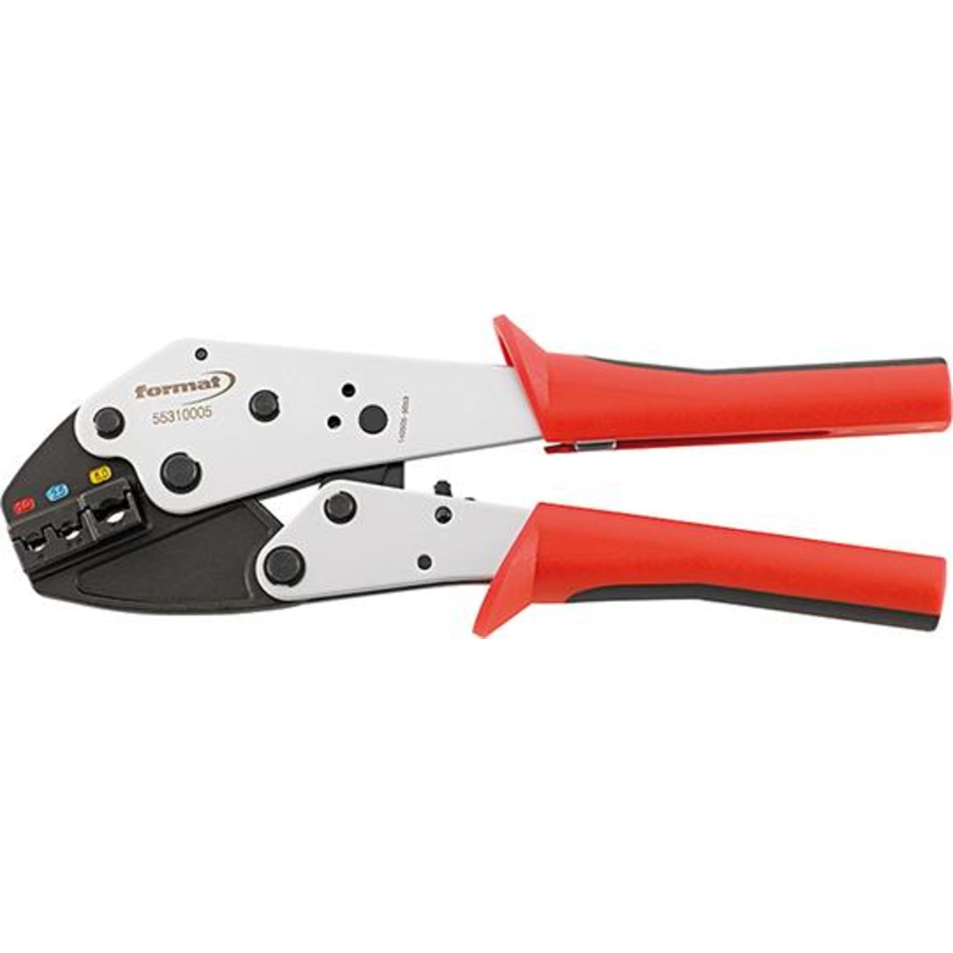 Crimpzange für isolierte Kabelschuhe 0,5-6qmm FORMAT