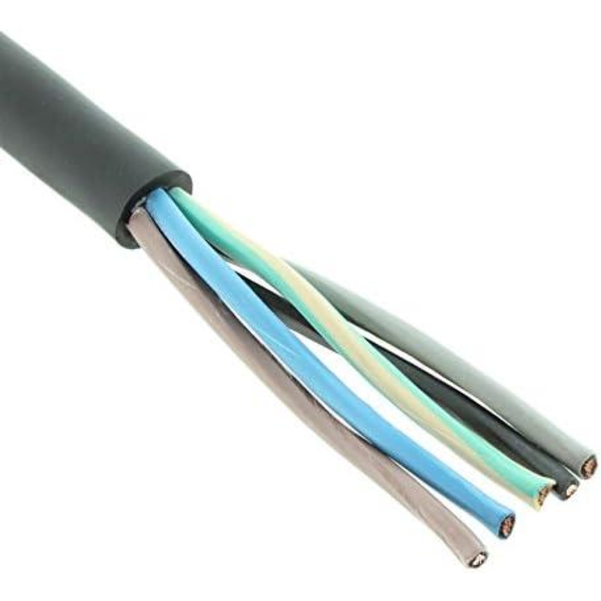 Gummischlauchkabel für Elektrokettenzug HO7RN-F 5G1,5, 400V
