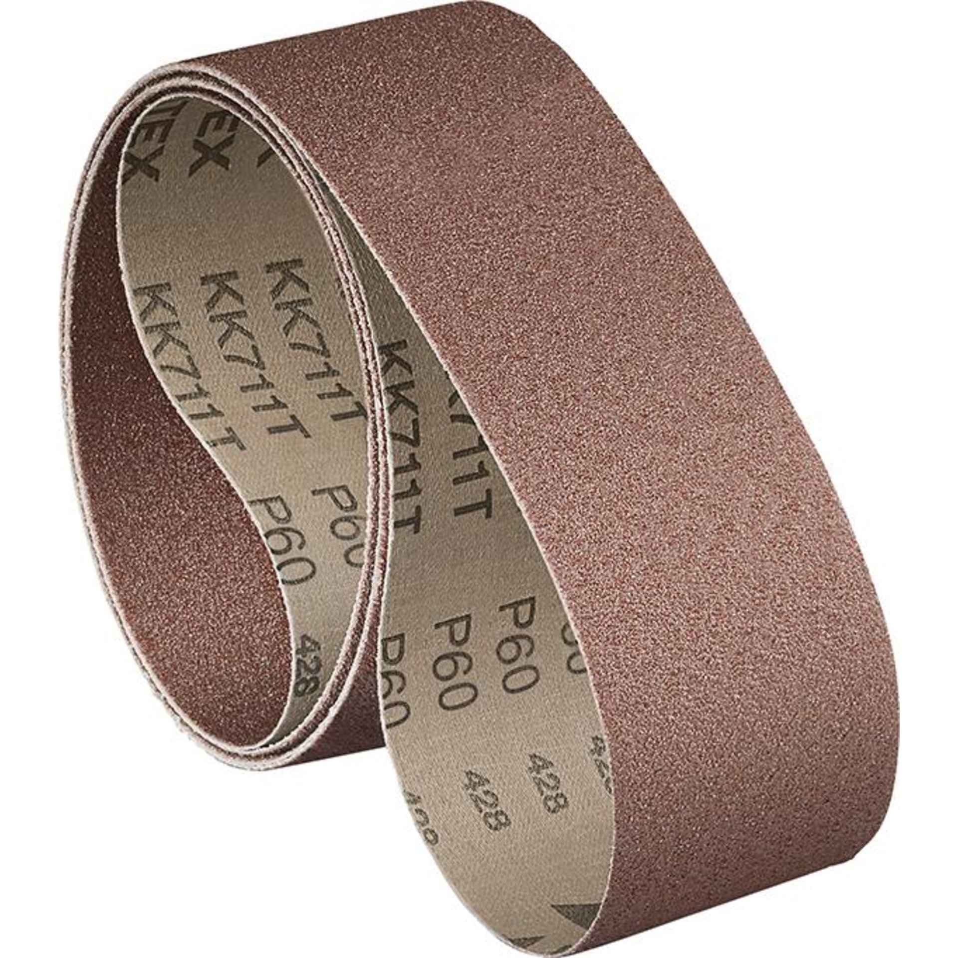 Schleifgewebeband, Korund für die Flächenbearbeitung, Abmessung 10 x 330 mm