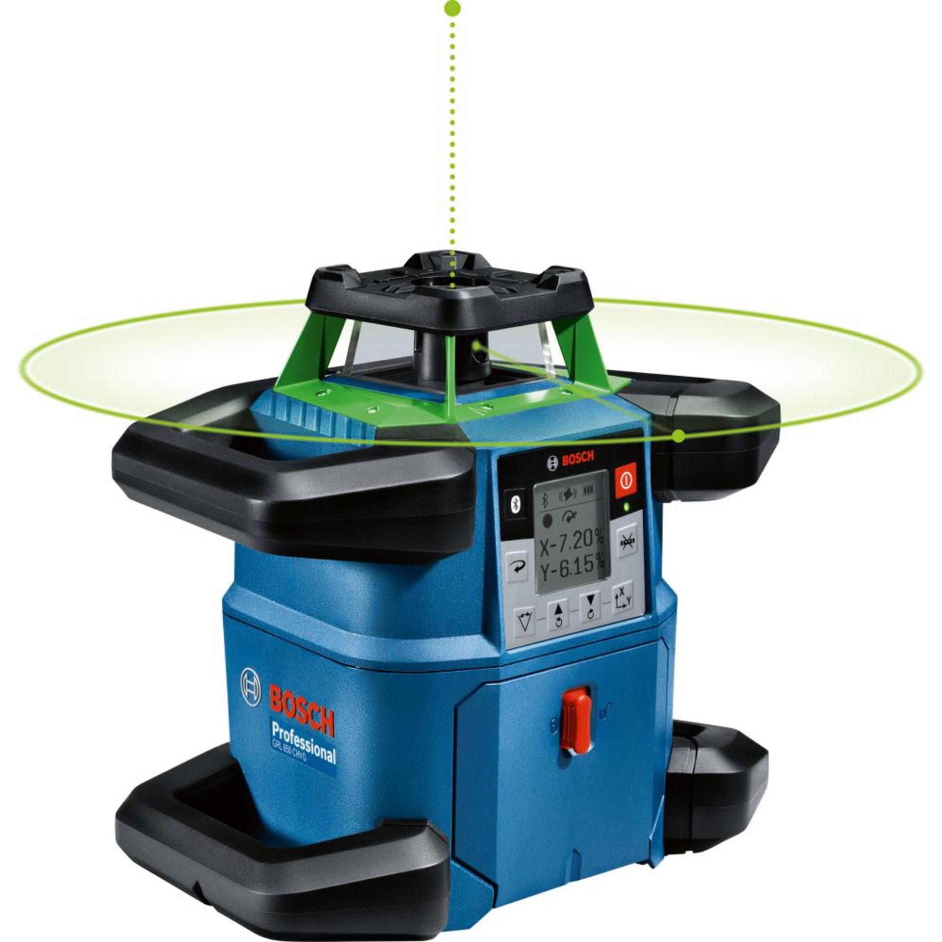 Rotationslaser GRL 650 CHVG Bosch 1x18,0 V 4,0 Ah ProCore LadegerätGAL18V-40 Koffer