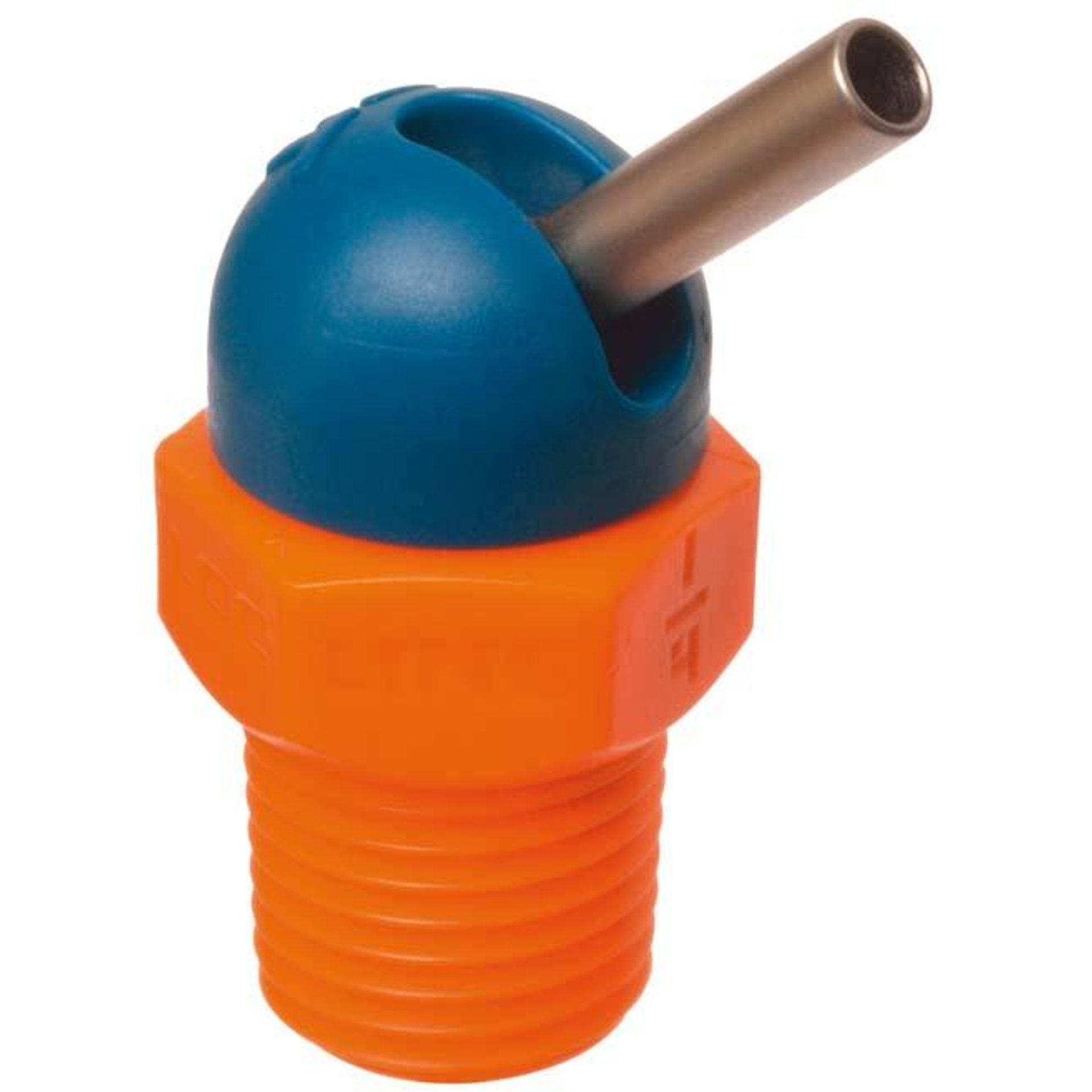 Kühlmittel-Hochdruckdüse 1/8", Typ CD, blau-orange