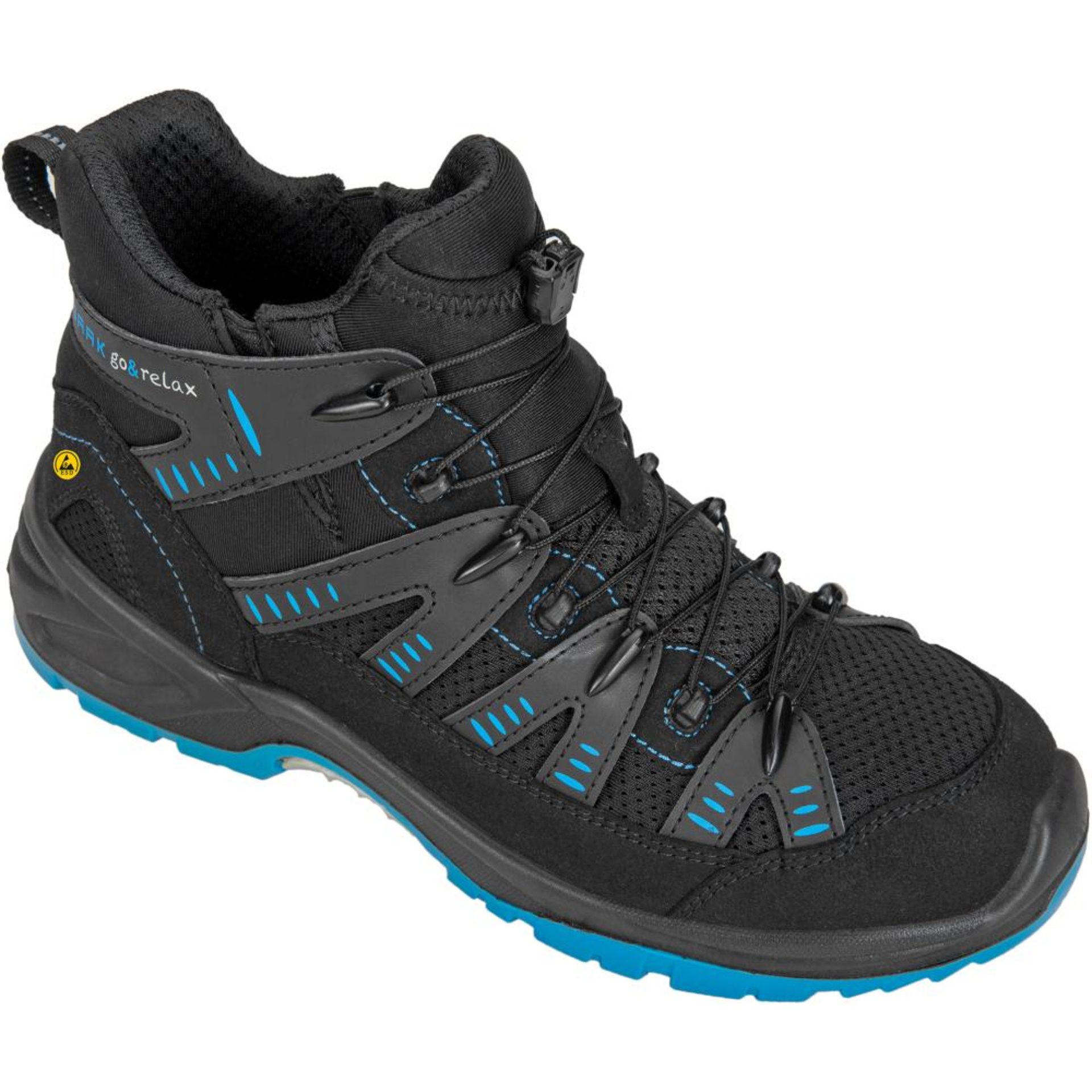 Sicherheitsschnürstiefel 5204 Hudson, S1P SRC ESD