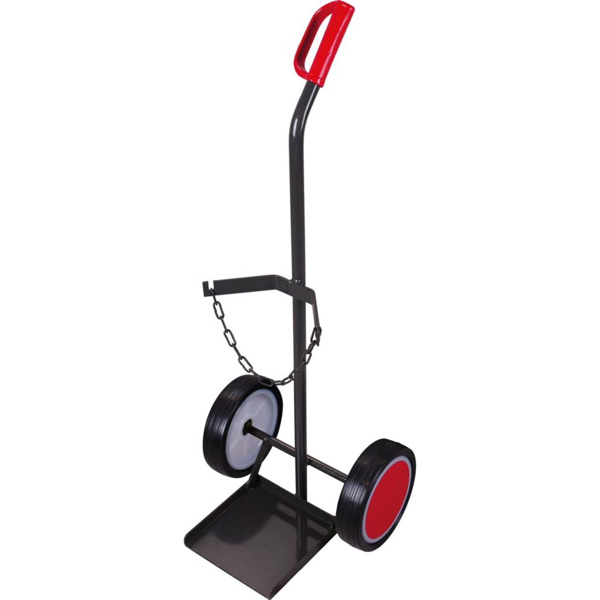 Stahlflaschenkarre für 40 - 50 Ltr. RAL 7016 fk-1200/AG