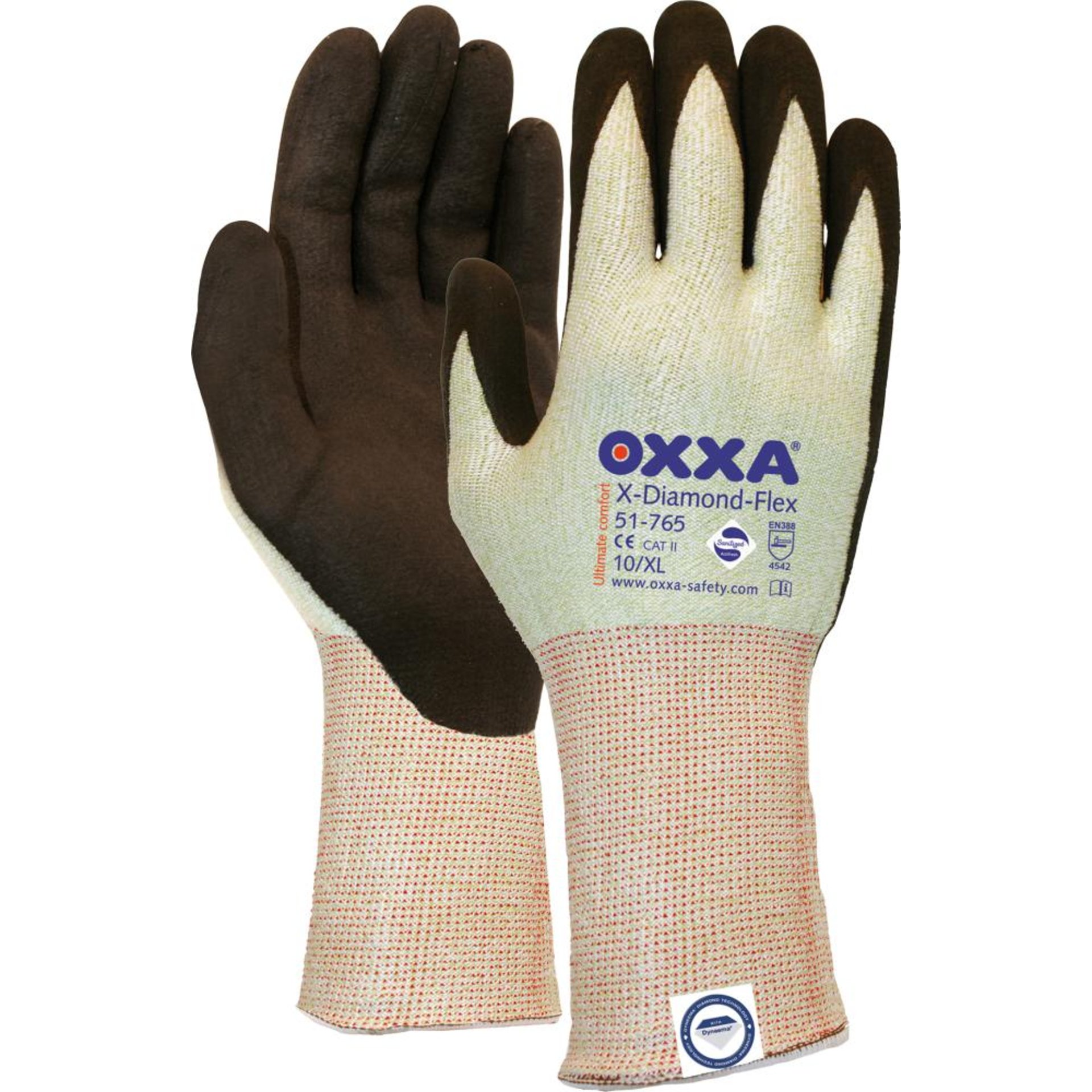Handschuh OXXA X-Diamond-FlexCut 5,Gr.10,
