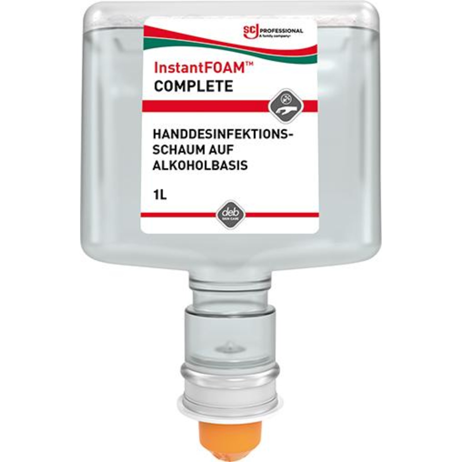 InstantFOAM Complete Schaum-Handdesinfektion 1 l Kartusche Alkoholbasis