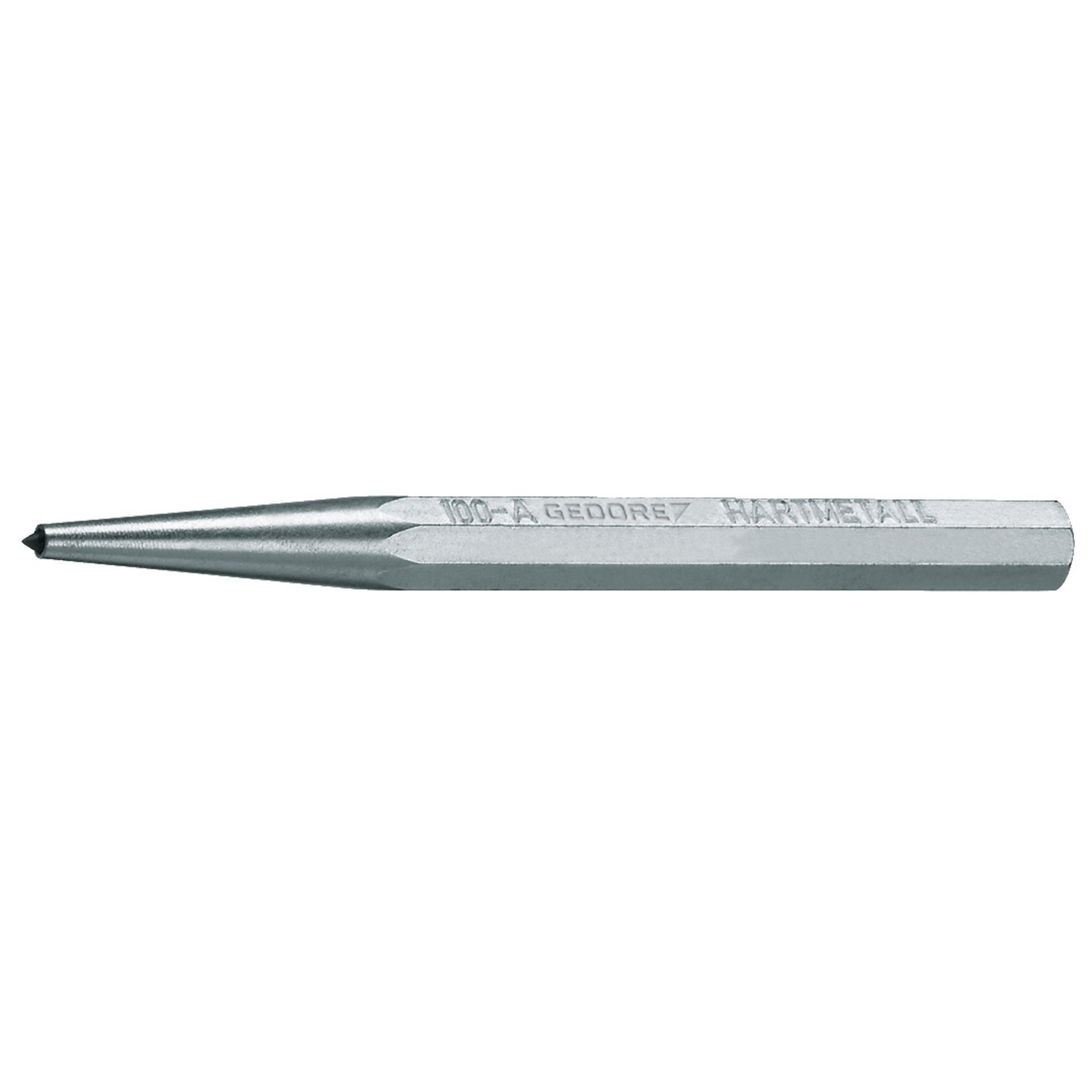 100 A-12 Körner mit Hartmetallspitze 130x12x4 mm