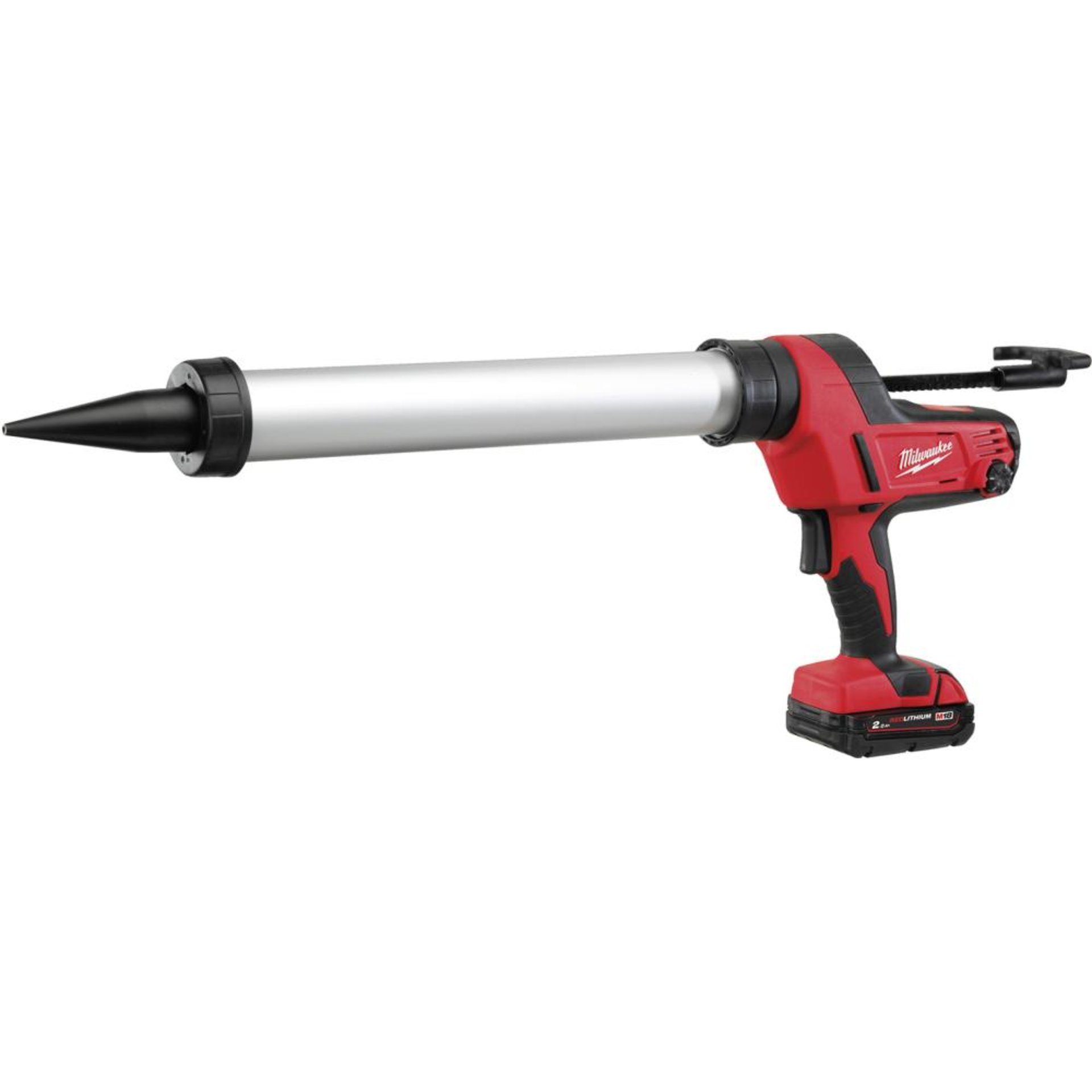 Akku-Kartuschenpresse C18PCG600A-201B Milwaukee1x18,0V 2,0 Ah Ladegerät M12-18FC Tasche