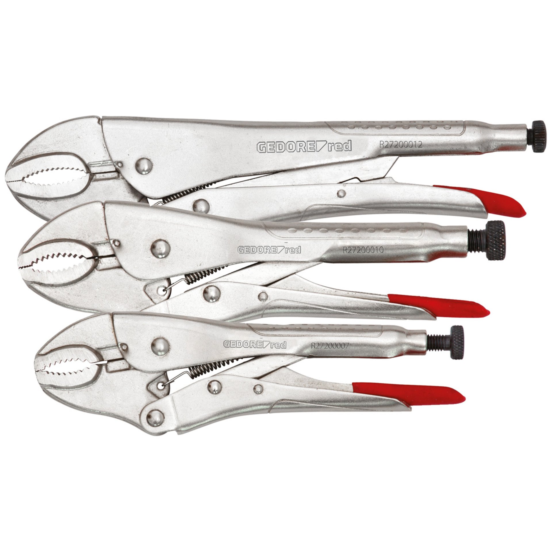 R27202003 Gripzangensatz 7-12 Zoll 35-60mm 3-teilig