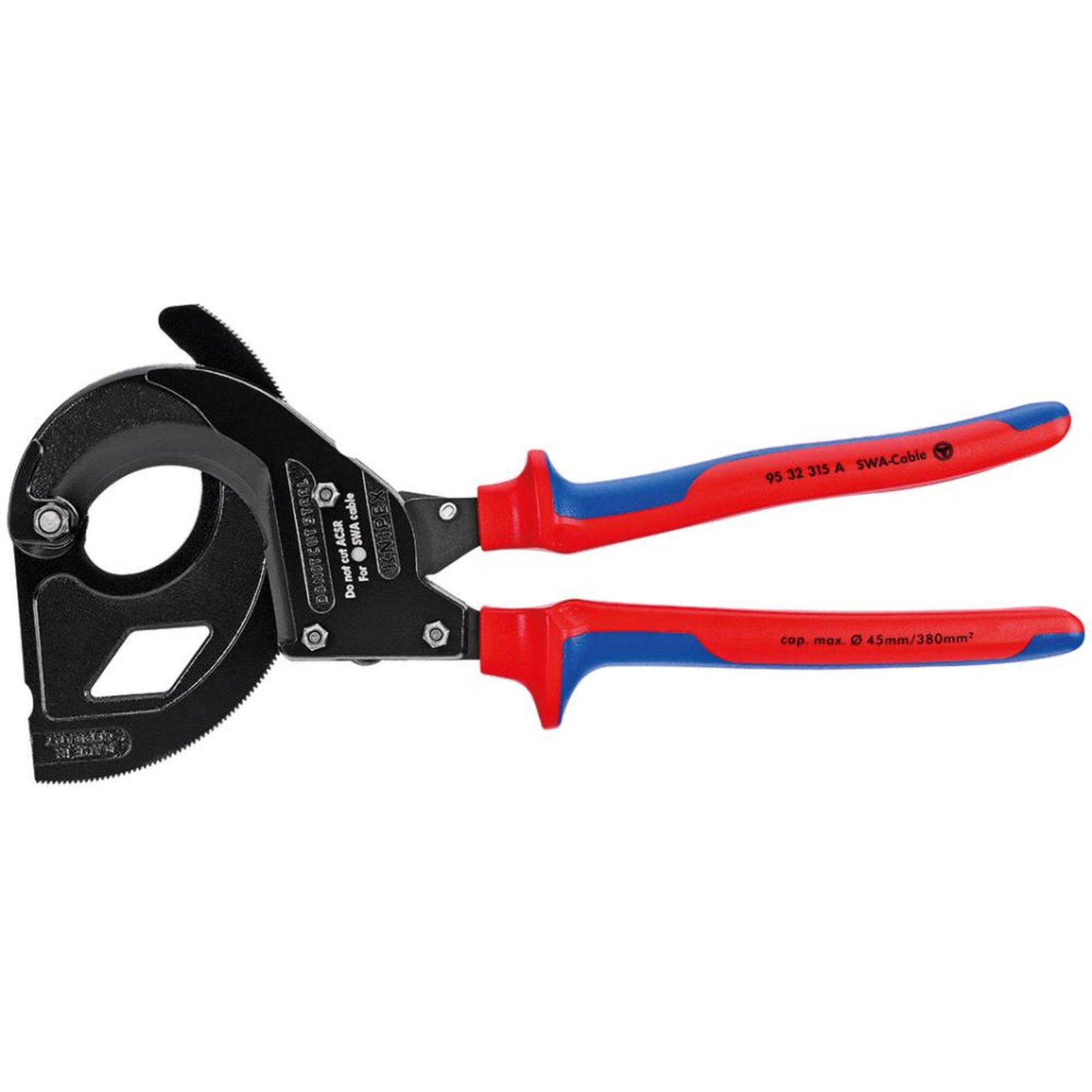 Kabelschn. f.SWA-Kabel 315mm 2K-Hülle Knipex