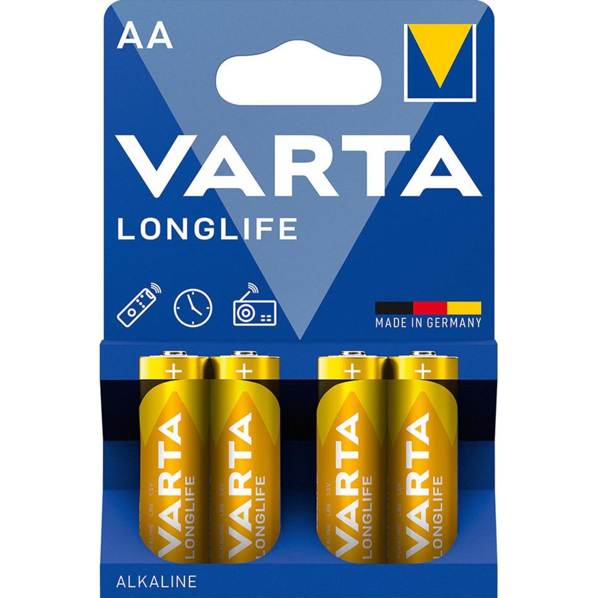 Batterie LONGLIFE VARTA AA 4er Blister