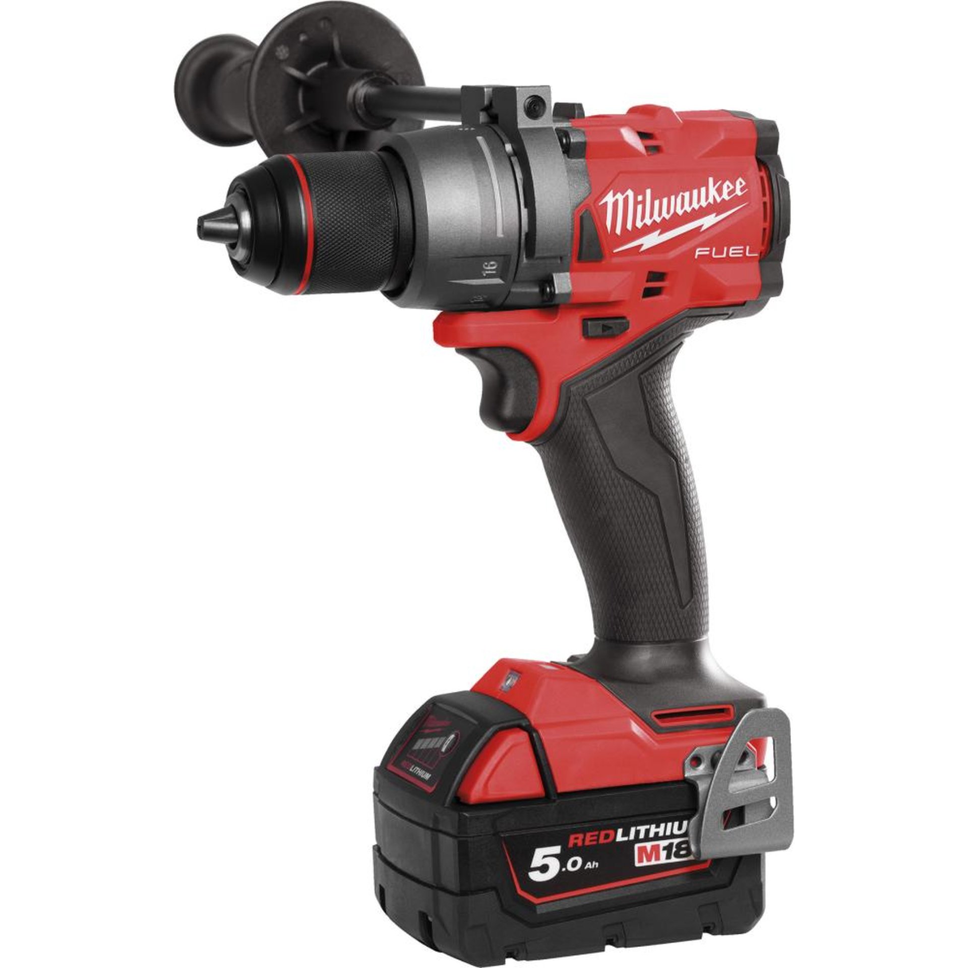 Akku-Schlagbohrschrauber M18 FPD3-502X Milwaukee 2x18,0V 5,0 Ah Ladegerät M12-18FC HD-Box