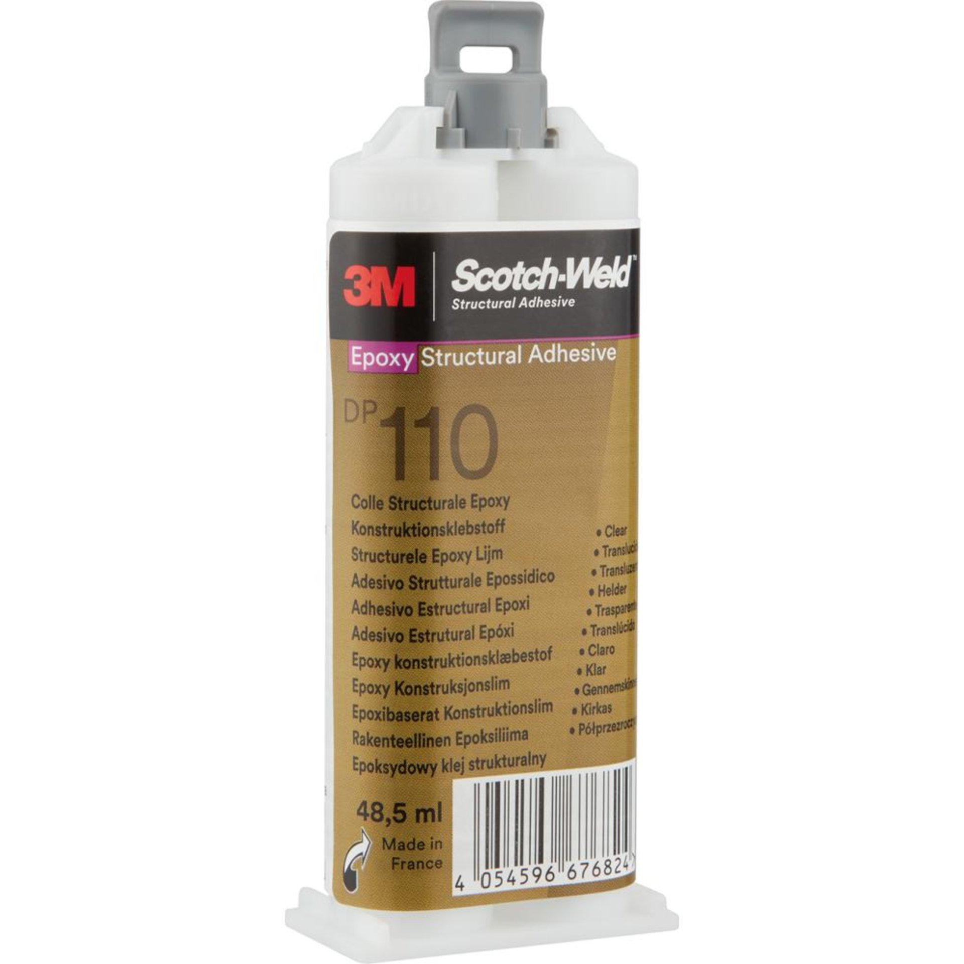 SW DP 110 2-K-EPX-System TRANSLUZENT 50ml Konstruktionsklebstoff 3M