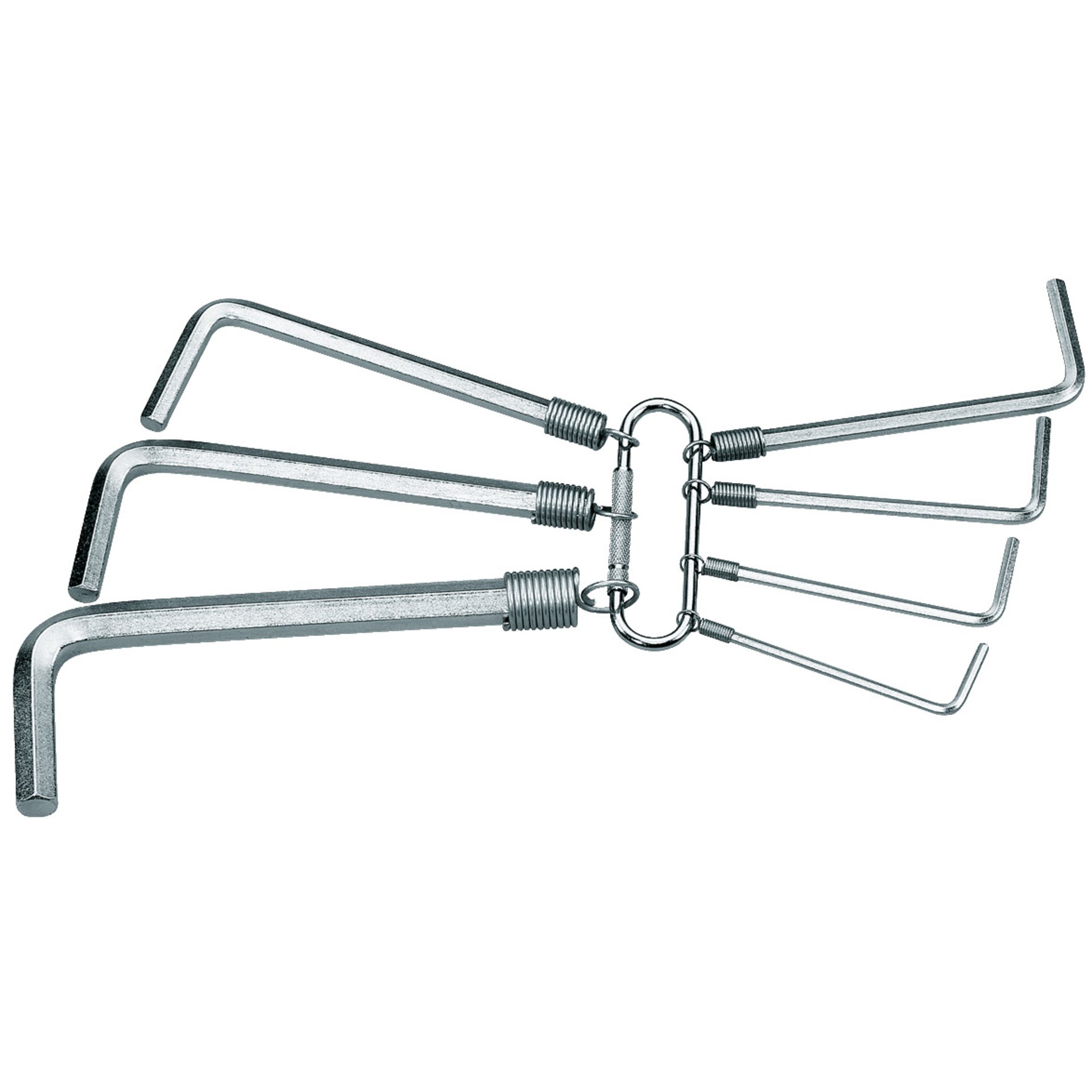 S 42-07 Winkelschraubendreher-Satz am Ring 7-teilig 2-8 mm