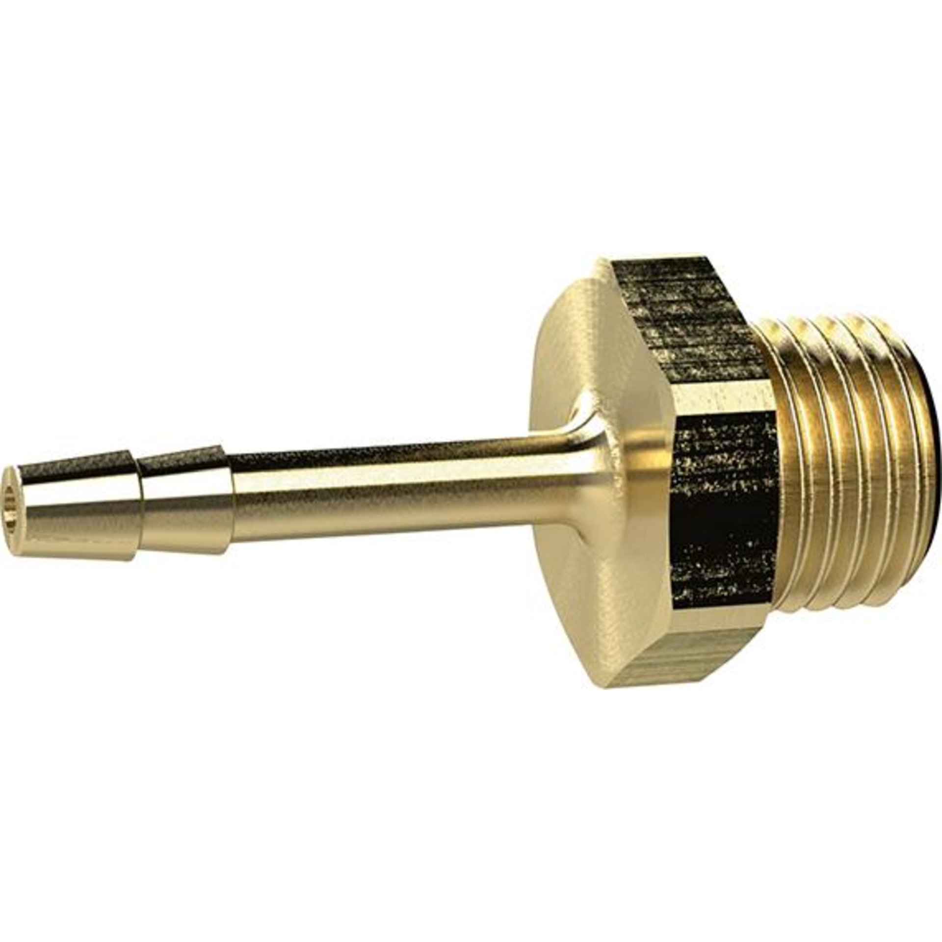 Einschraubschlauchtülle Messing, AG G1/4", LW 13 SW 17mm RIEGLER