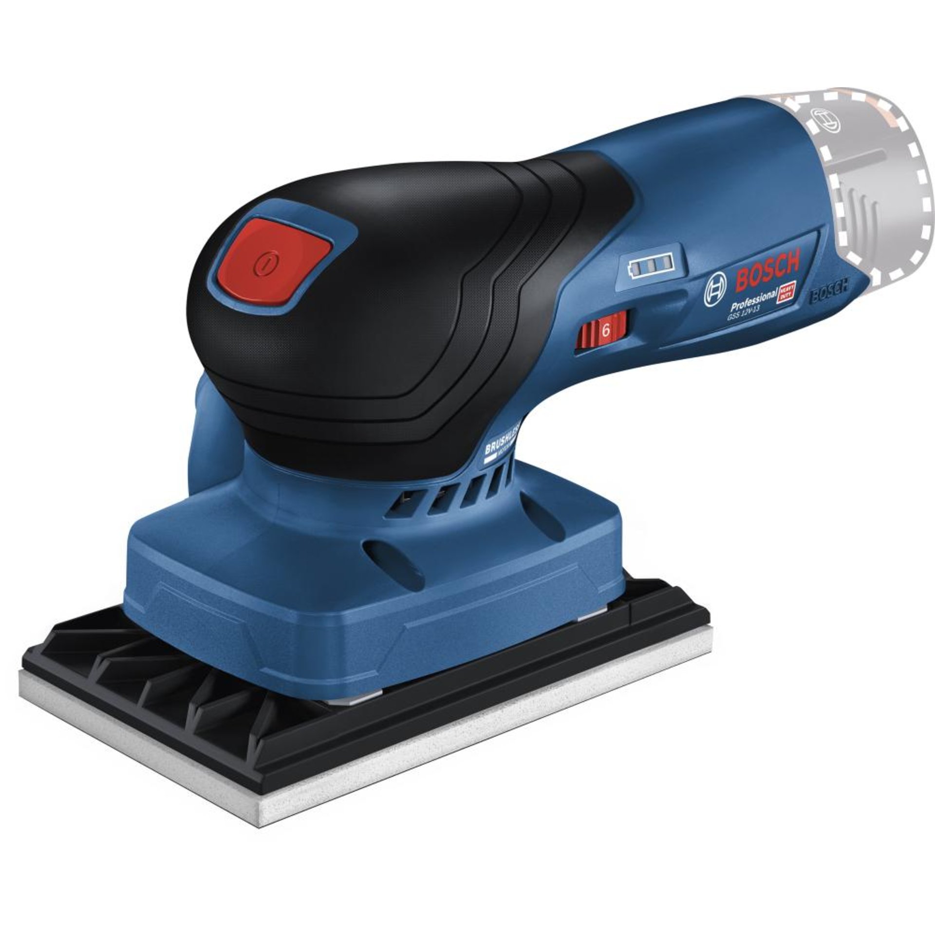 Akku-Schwingschleifer GSS 12V-13 Bosch ohne Akku ohne Ladegerät L-Boxx