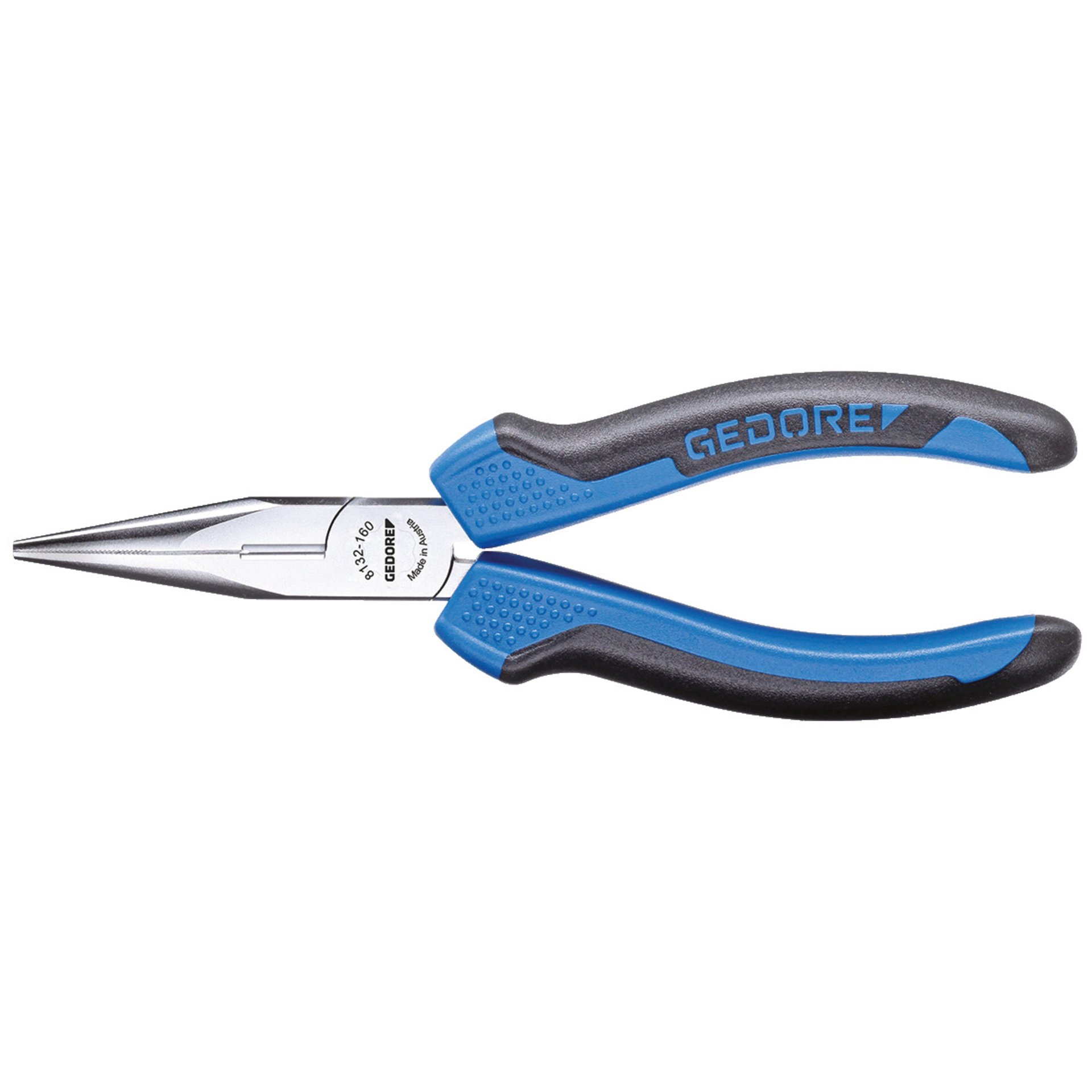 8132-200 JC Flachrundzange 200 mm 2K-Griff