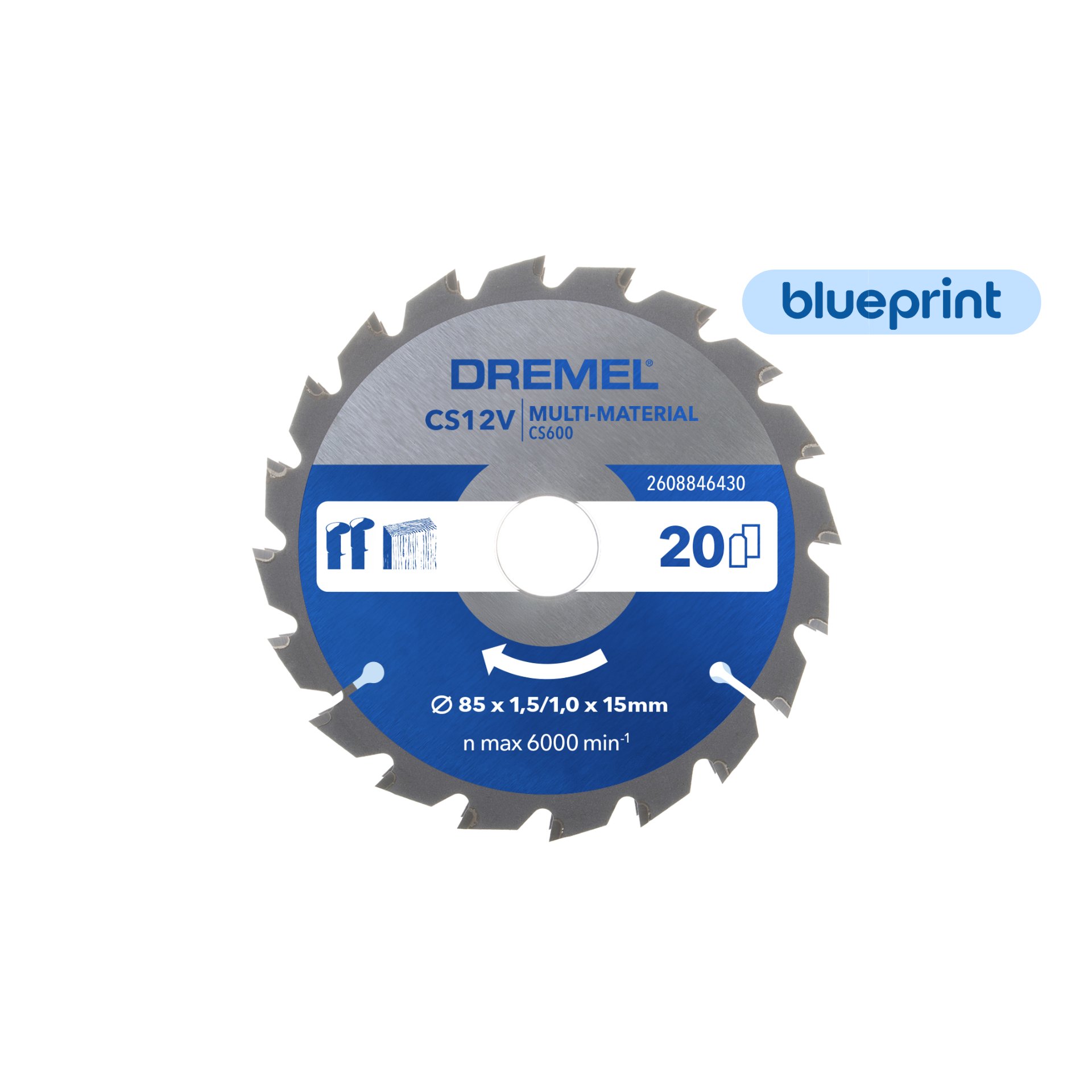 DREMEL® Blueprint Multi-Material-Sägeblatt