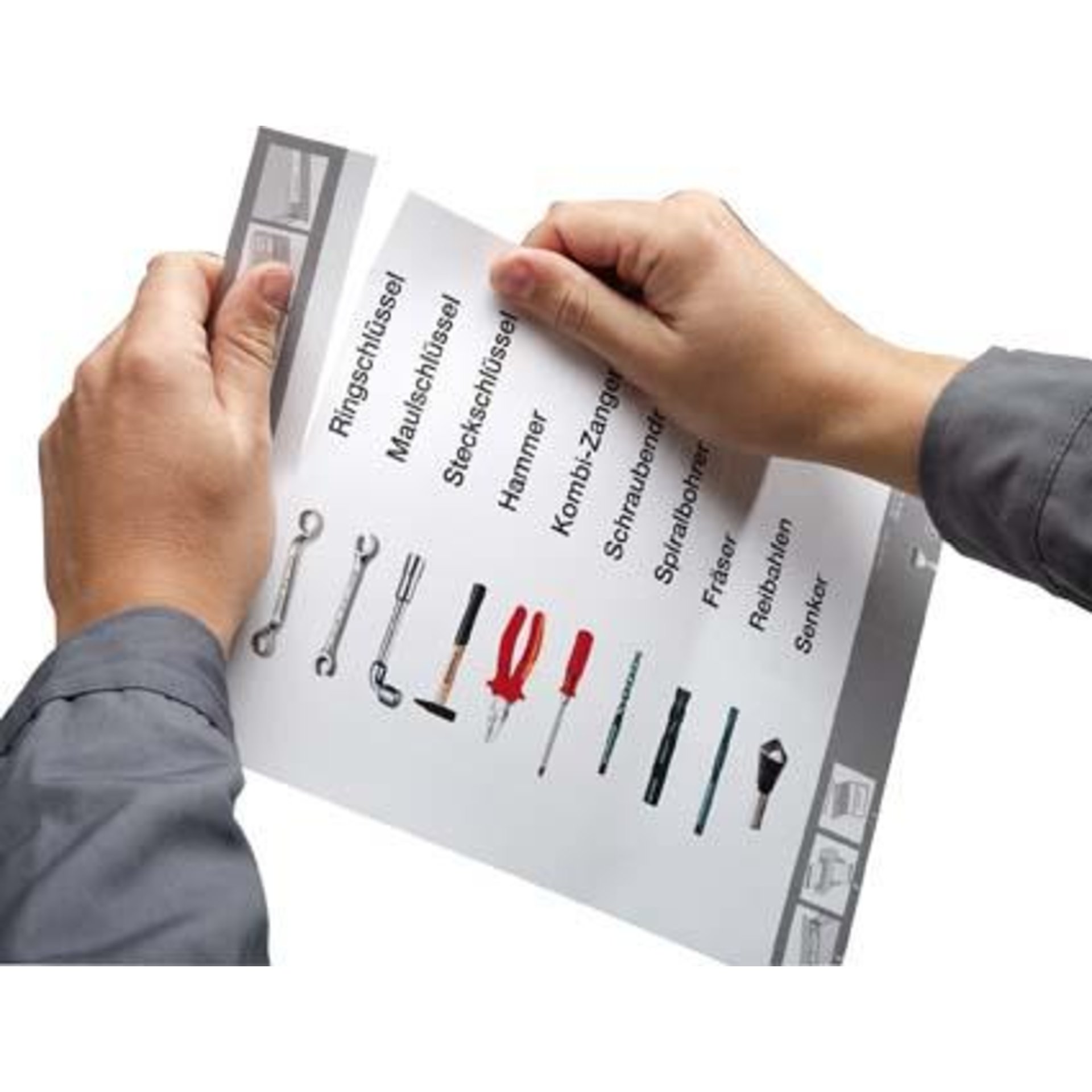 Script-Etiketten Universalpaket