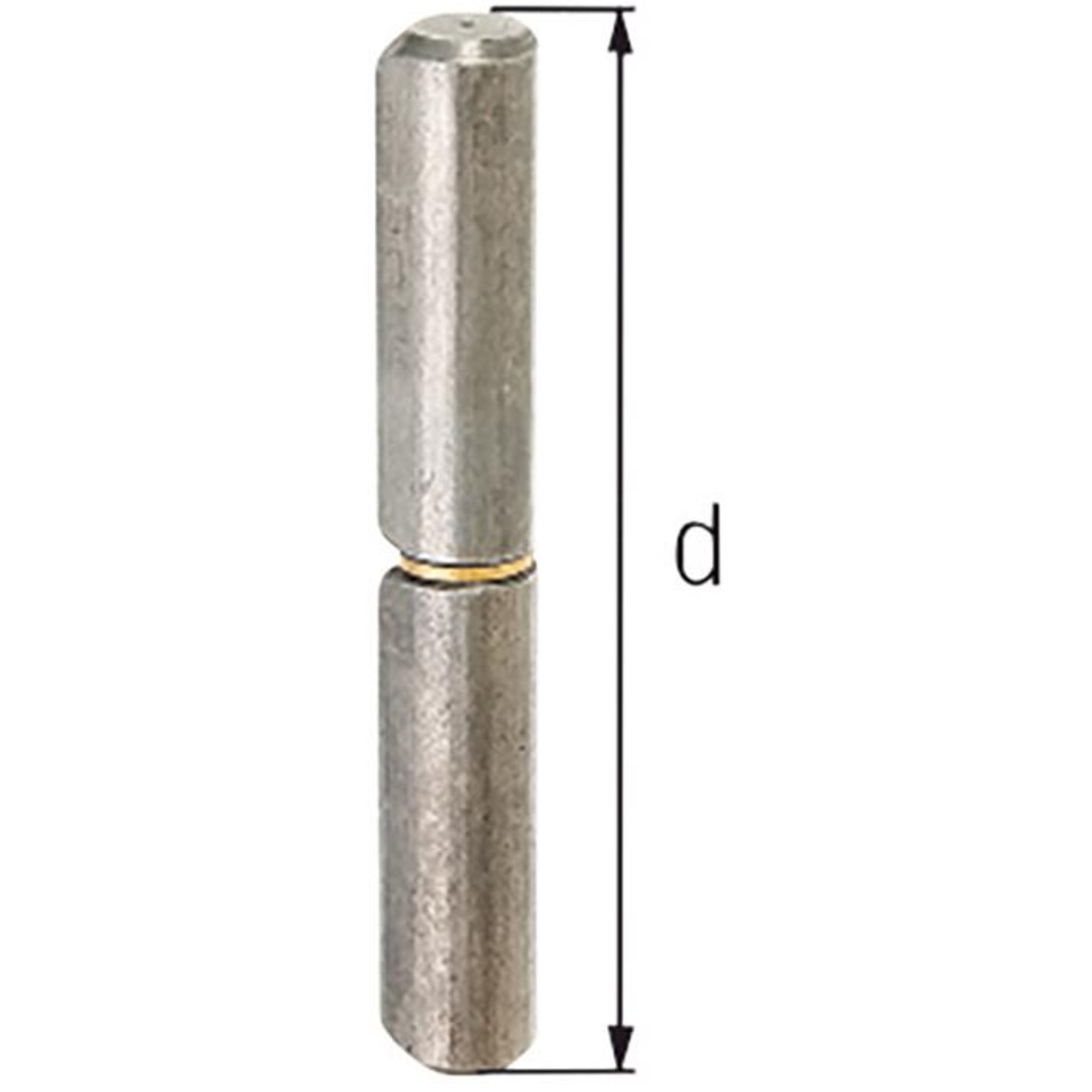 Anschweißrollen U 120x18x9 mm GAH Alberts
