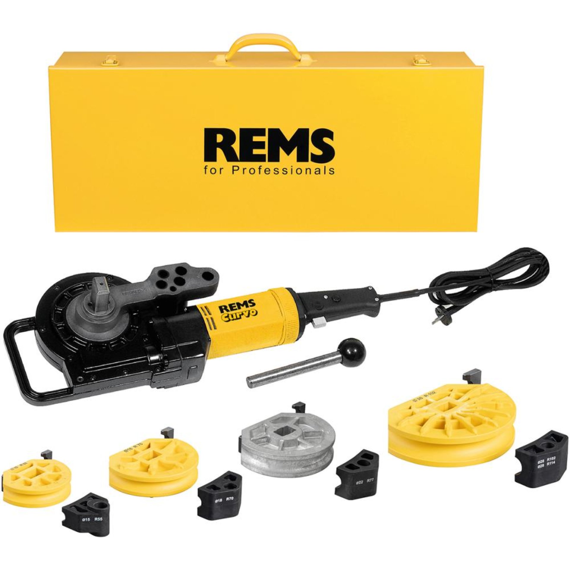 Rohrbieger-Set Curvo 15-18-22-28 REMS