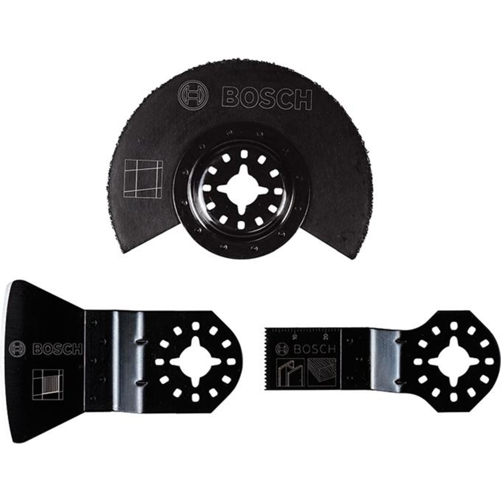 Multi-Cutter-Set Fliesen Bosch 3-teilig Starlock