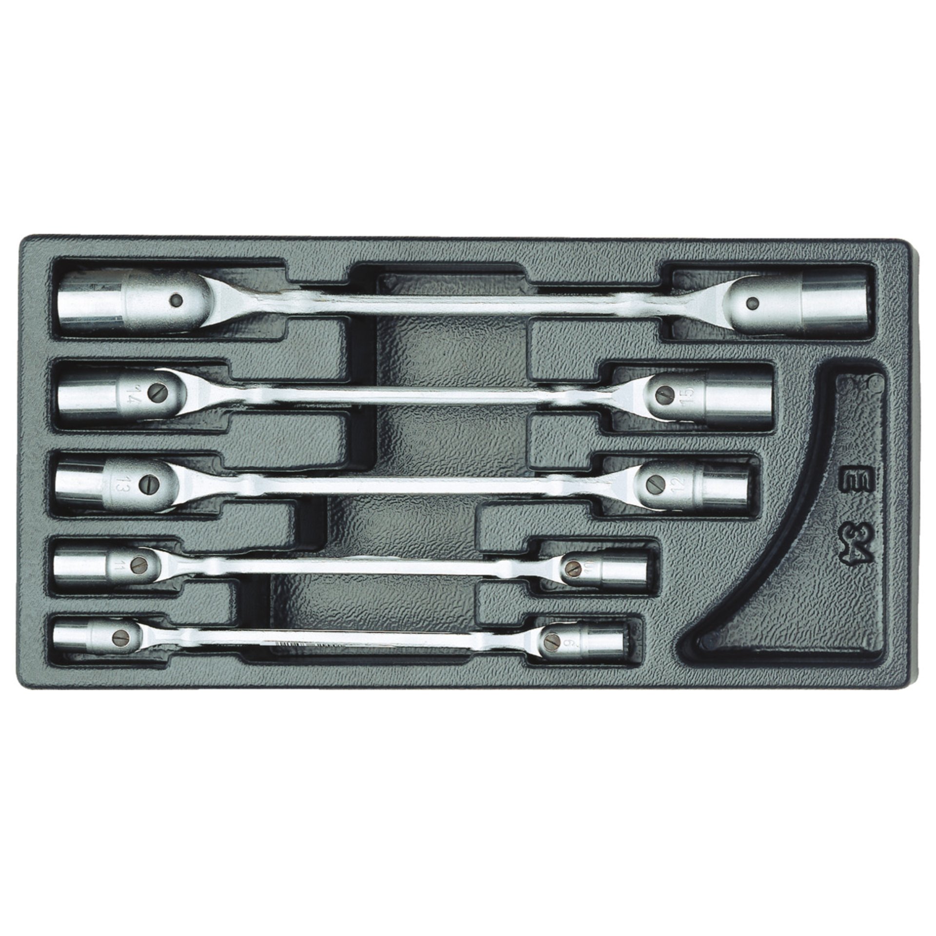 1500 ES-34 Doppel-Gelenkschlüssel-Satz in 1/3 ES-Modul