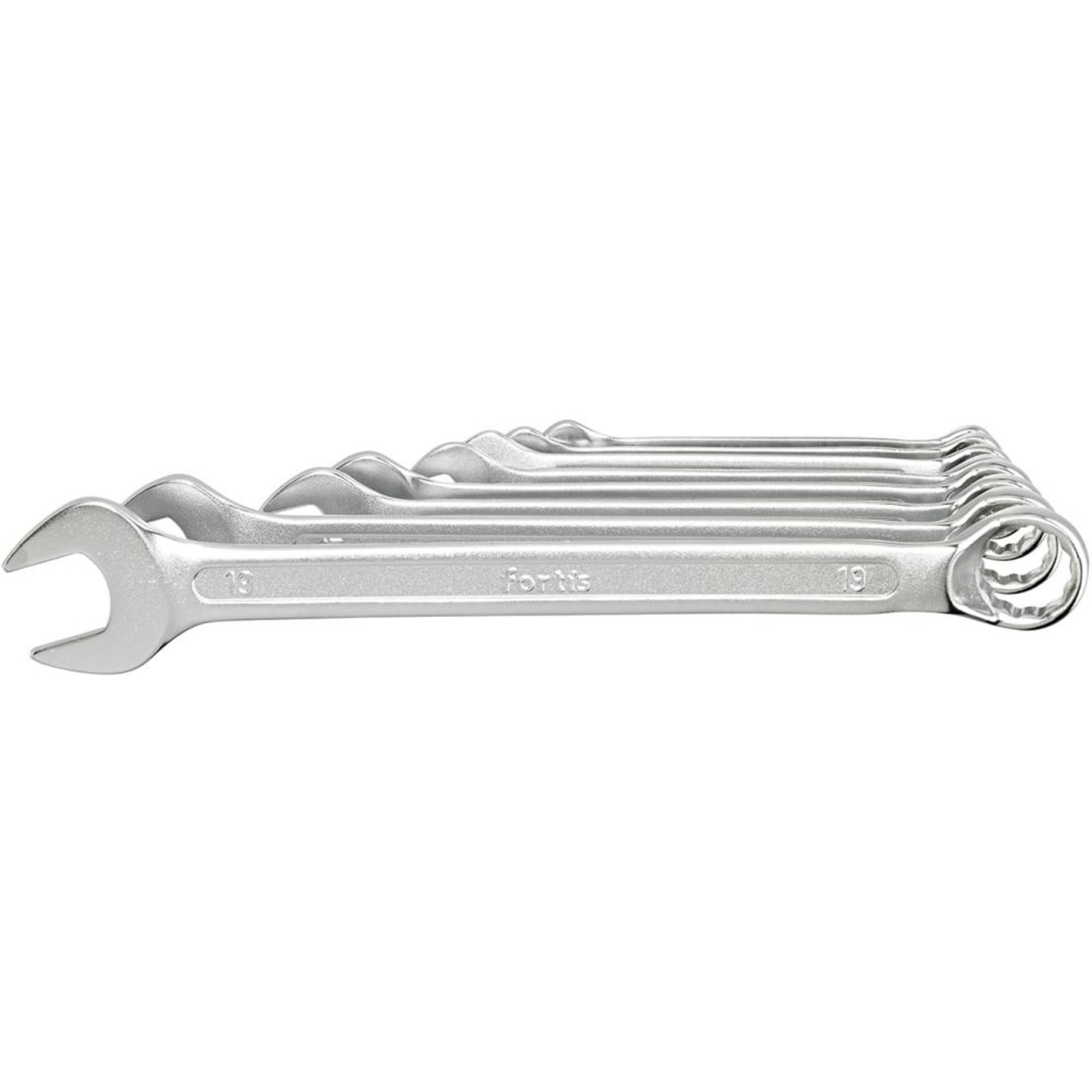 Ringmaulschlüssel-Satz DIN3113B 8-19mm 8-teilig in Karton FORTIS
