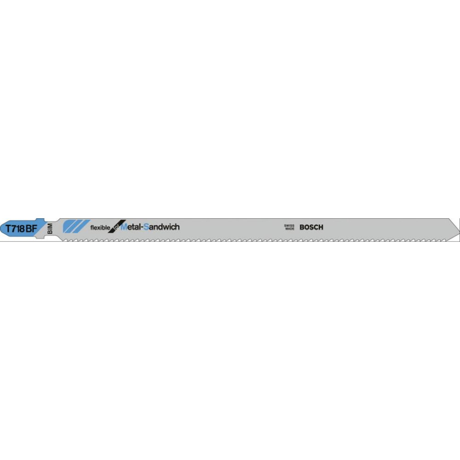 Stichsägeblatt T 718 BF Bosch VE à 3 Stück Flexible f Metal-Sandwich