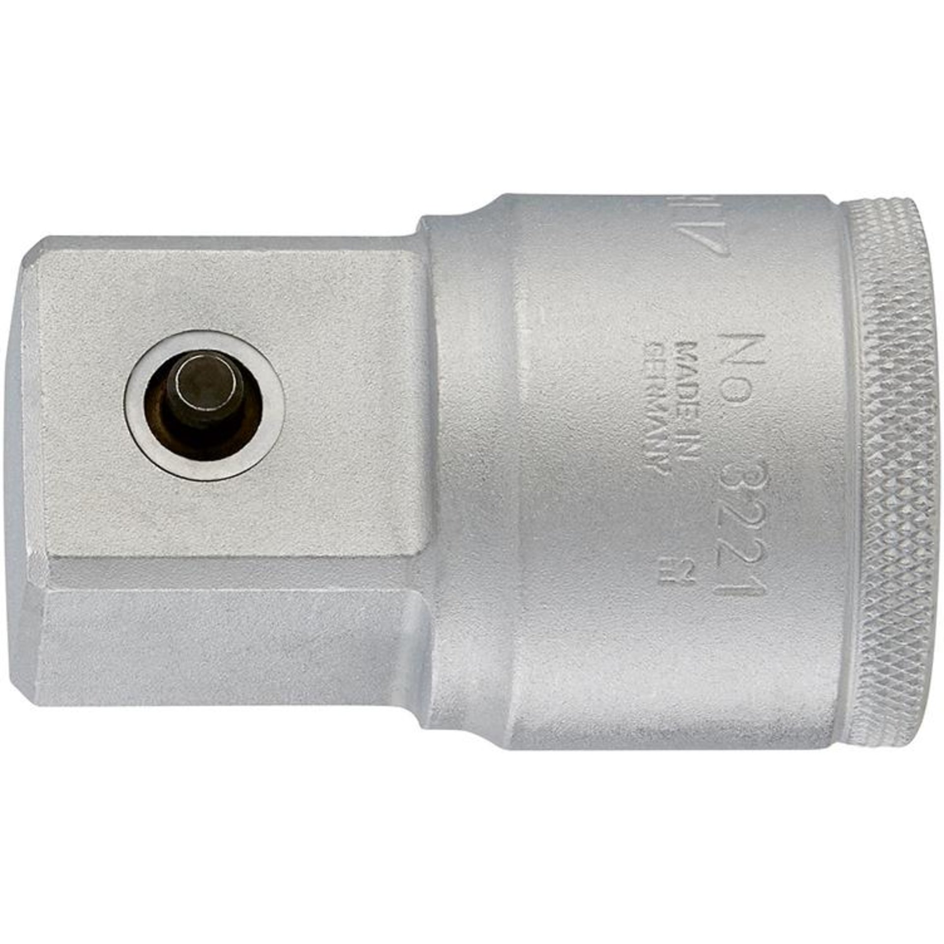 Vergrößerungsstück 3/4"-Innenvierkant auf 1."-Außenvierkant Gedore