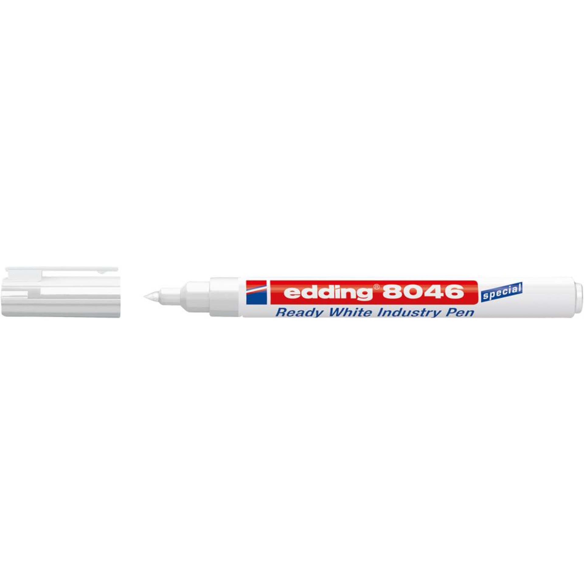 Permanentmarker 8046 weiß edding