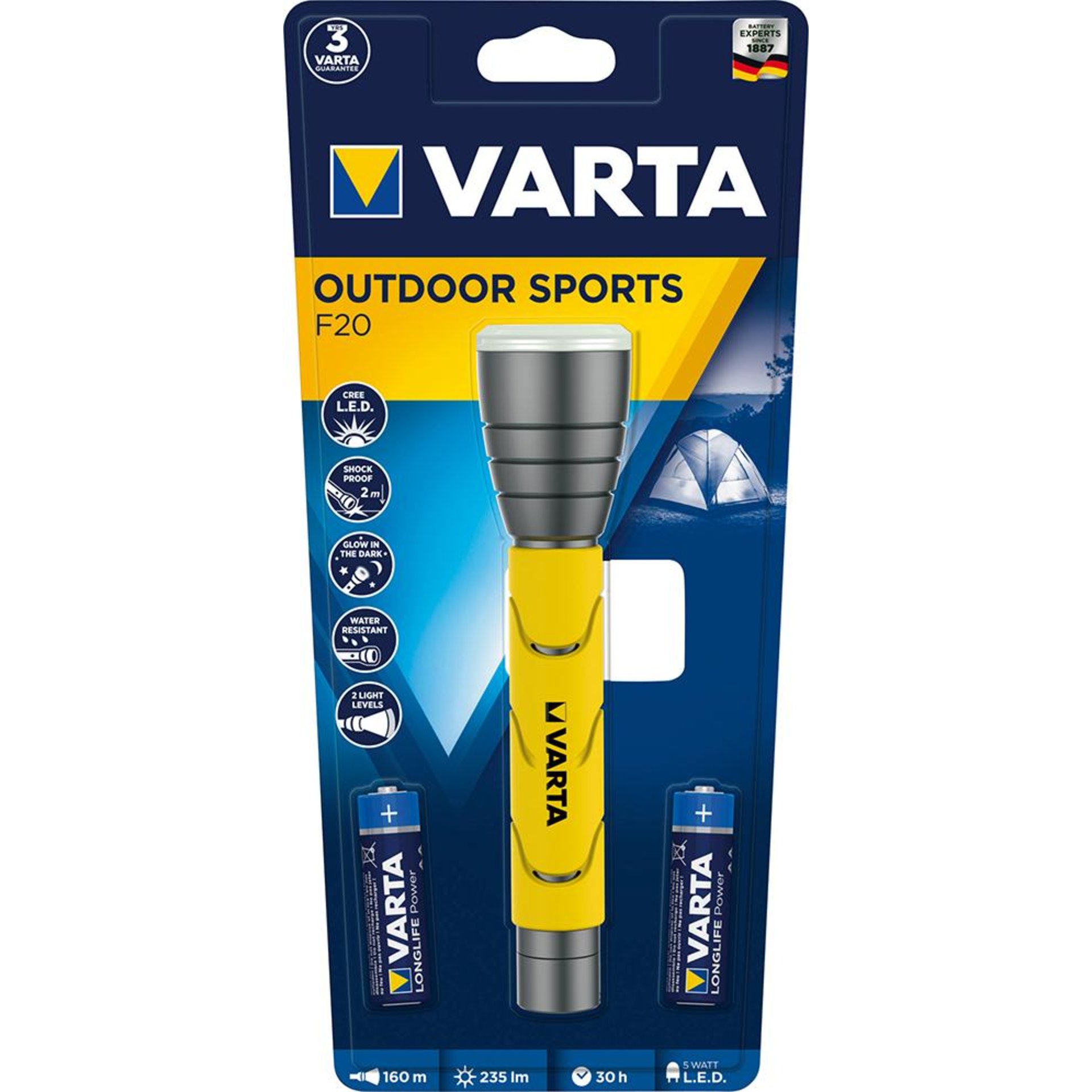 Taschenlampe Outdoor Sports F20 VARTA