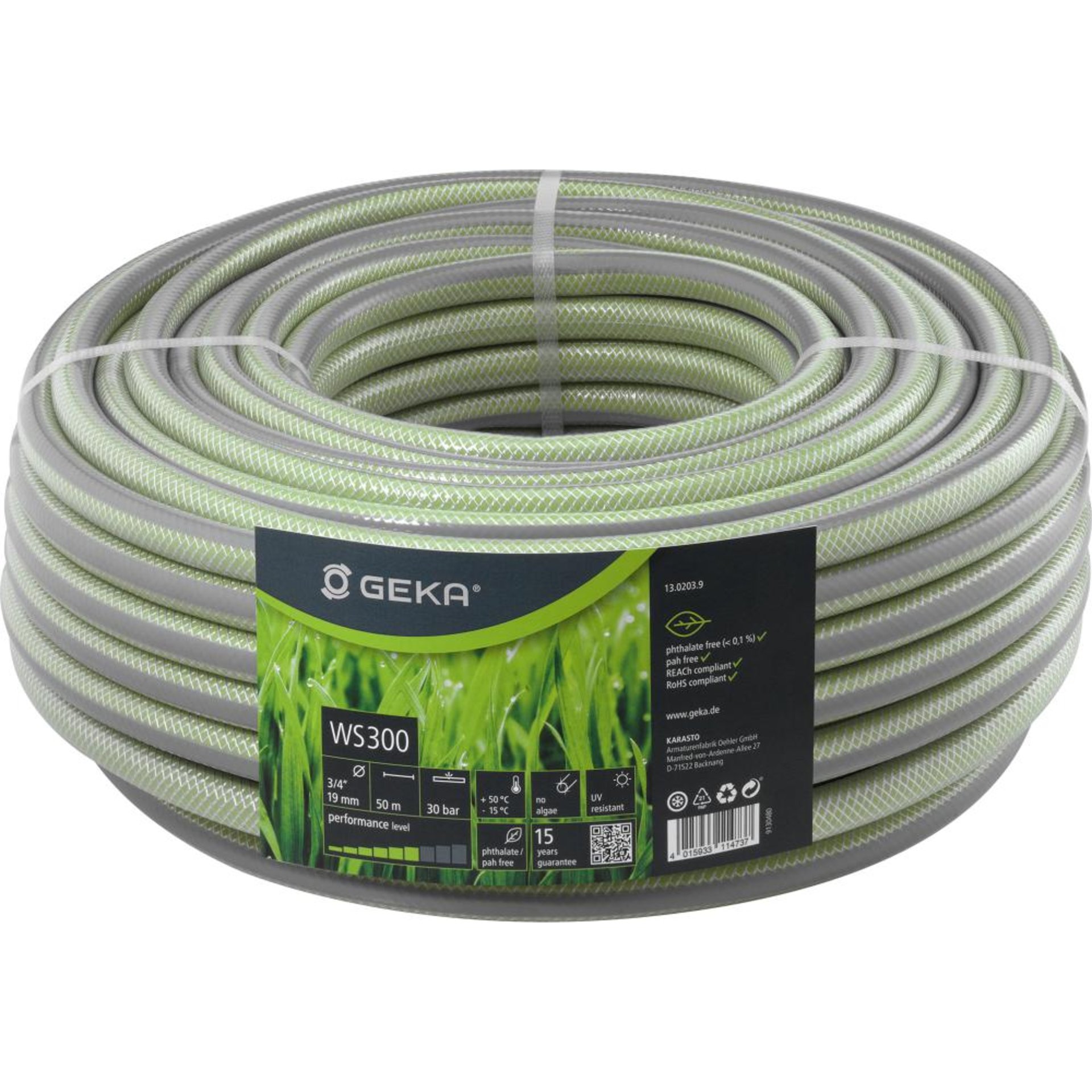 Wasserschlauch WS300 3/4"/19 mm 50 m GEKA pus