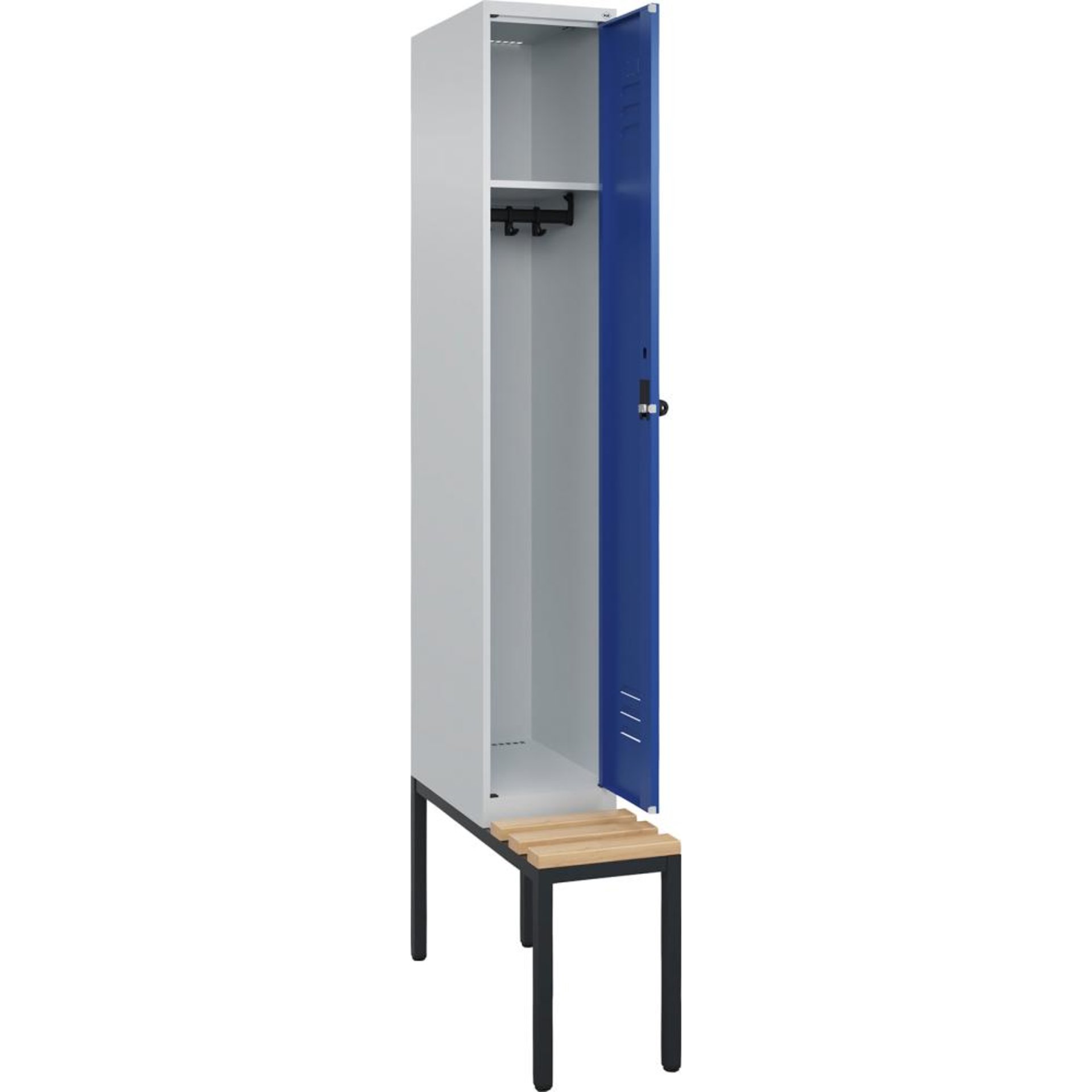 Garderobenschrank Classic PLUS, mit Sitzbank