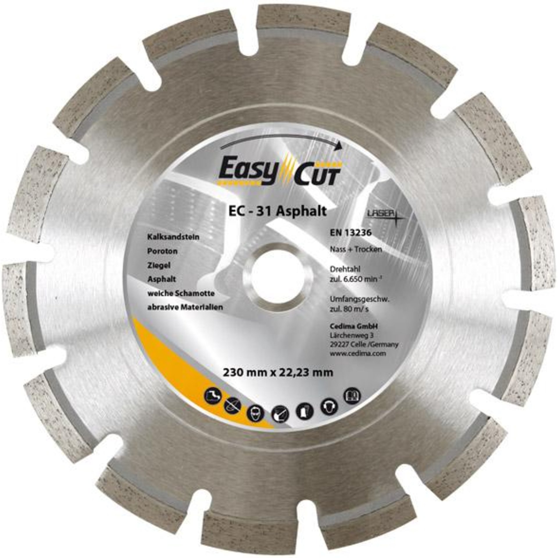 Diamant-Trennscheibe EC-31
