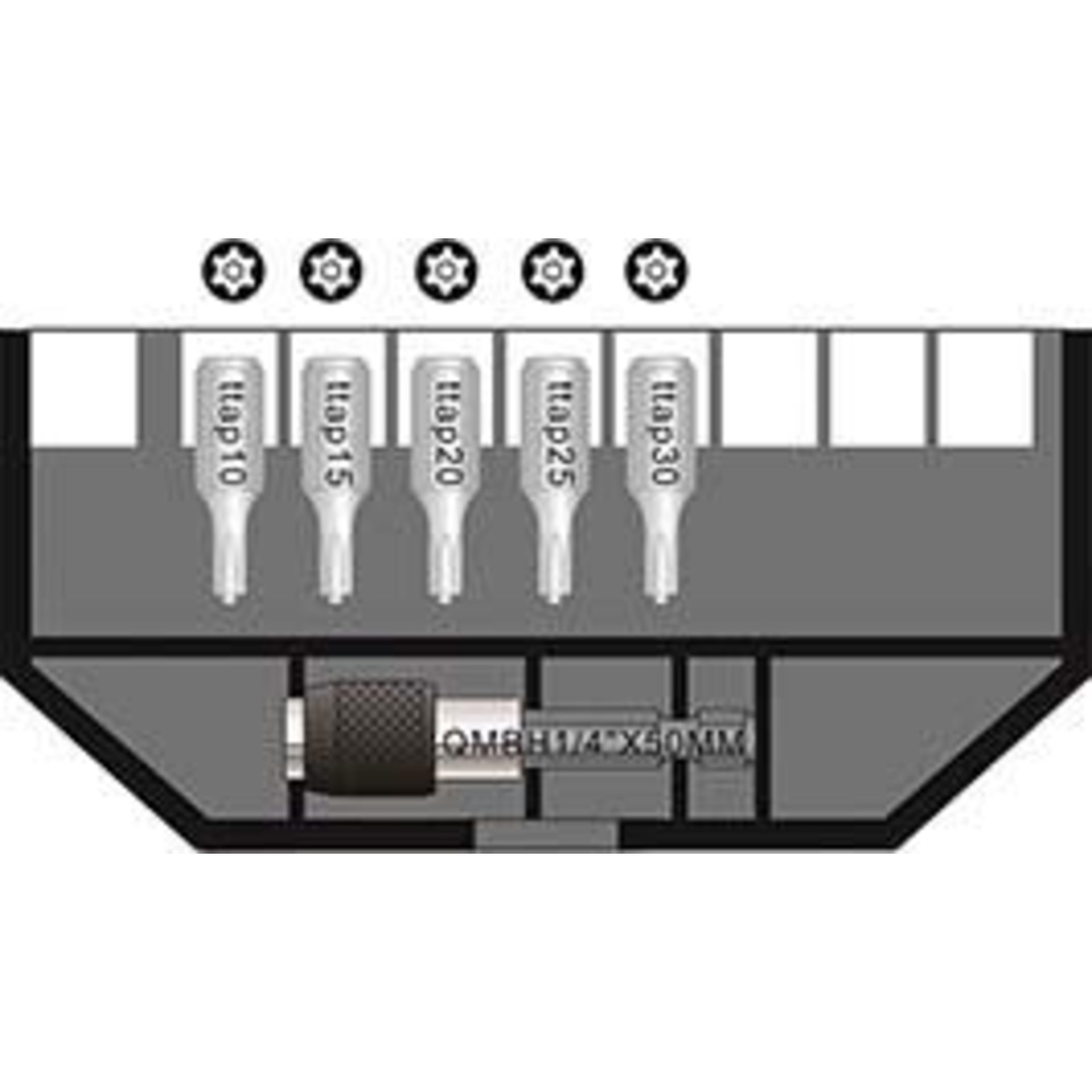 E-Jet Bits TTAP SortimentT10, T15, T20, T25, T30