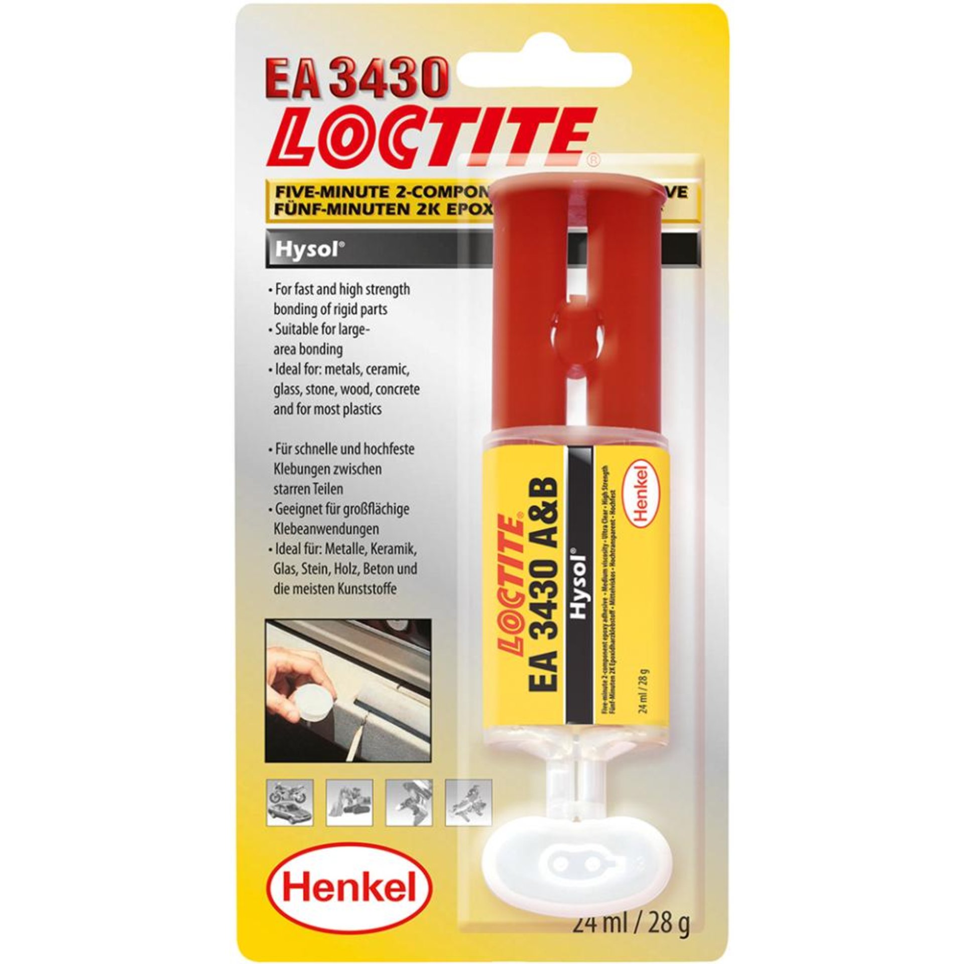 LOCTITE EA 3430 DC24ML EN/DE Strukturklebstoff (2K Epoxy) Henkel