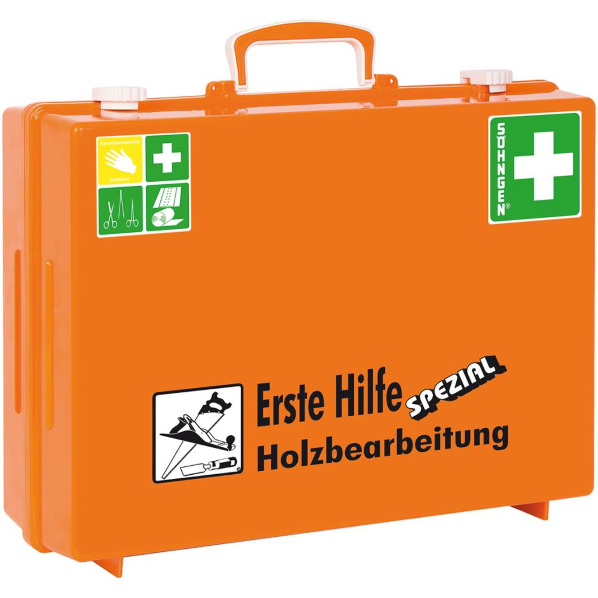 ErsteHilfe-Koffer MT-CD Holzbearbeitung, orange