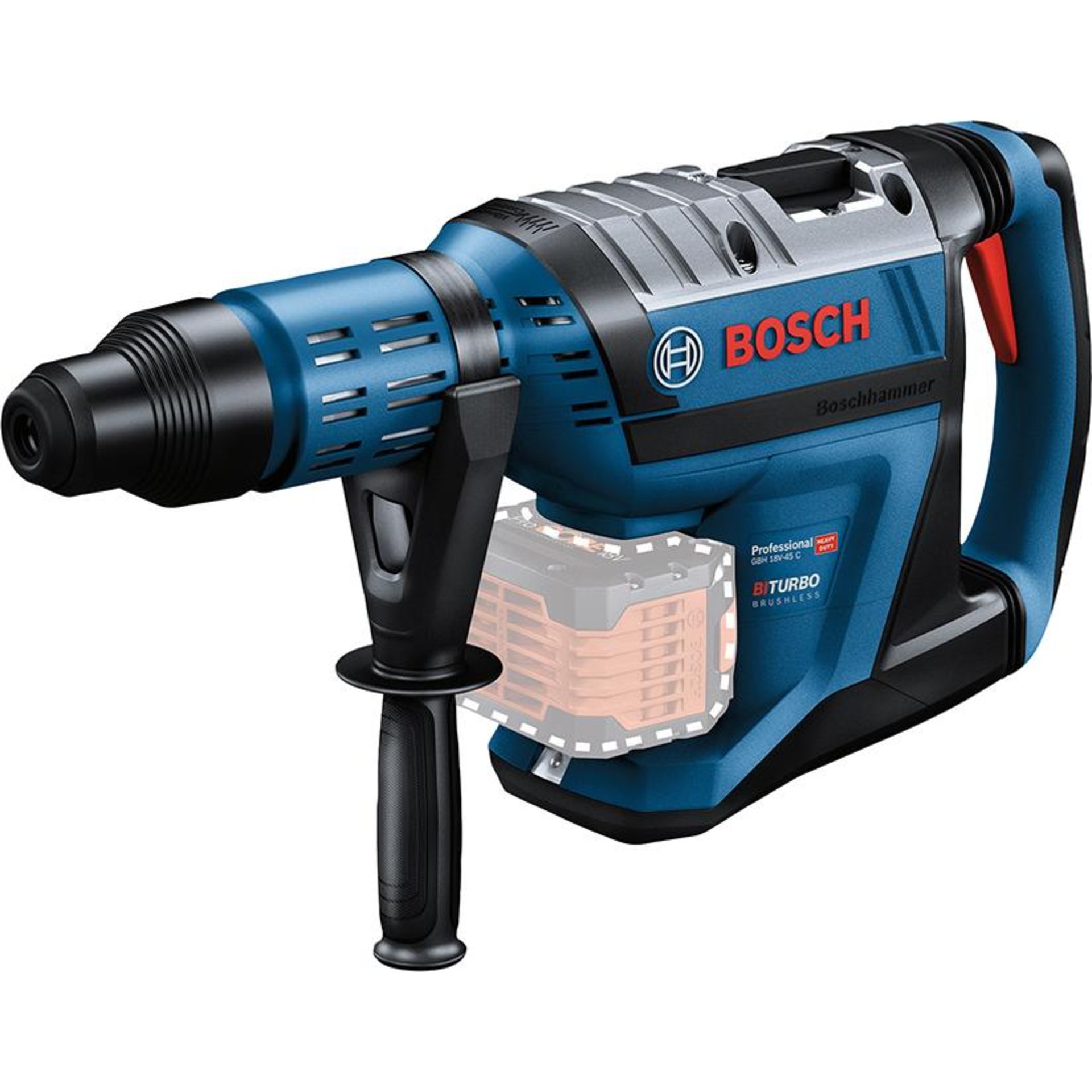 Akku-Kombihammer solo GBH 18V-45 C Bosch ohne Akku ohne Ladegerat Koffer