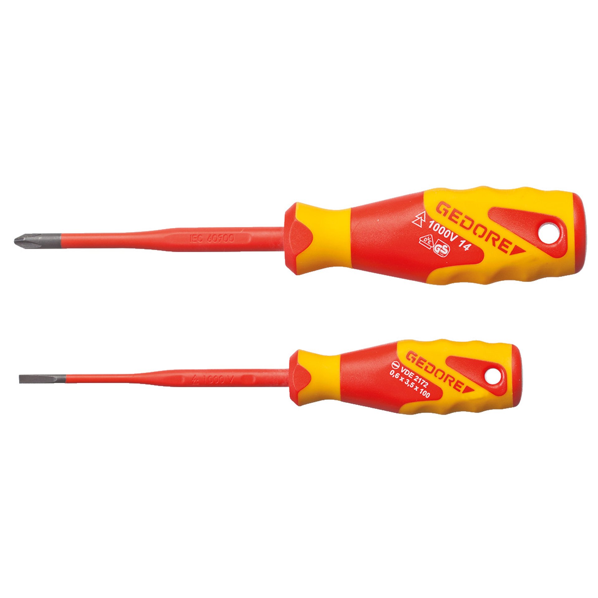 VDE 2162-2172 PH-02 VDE-Schraubendreher-Satz SLIM DRIVE, 2-teilig