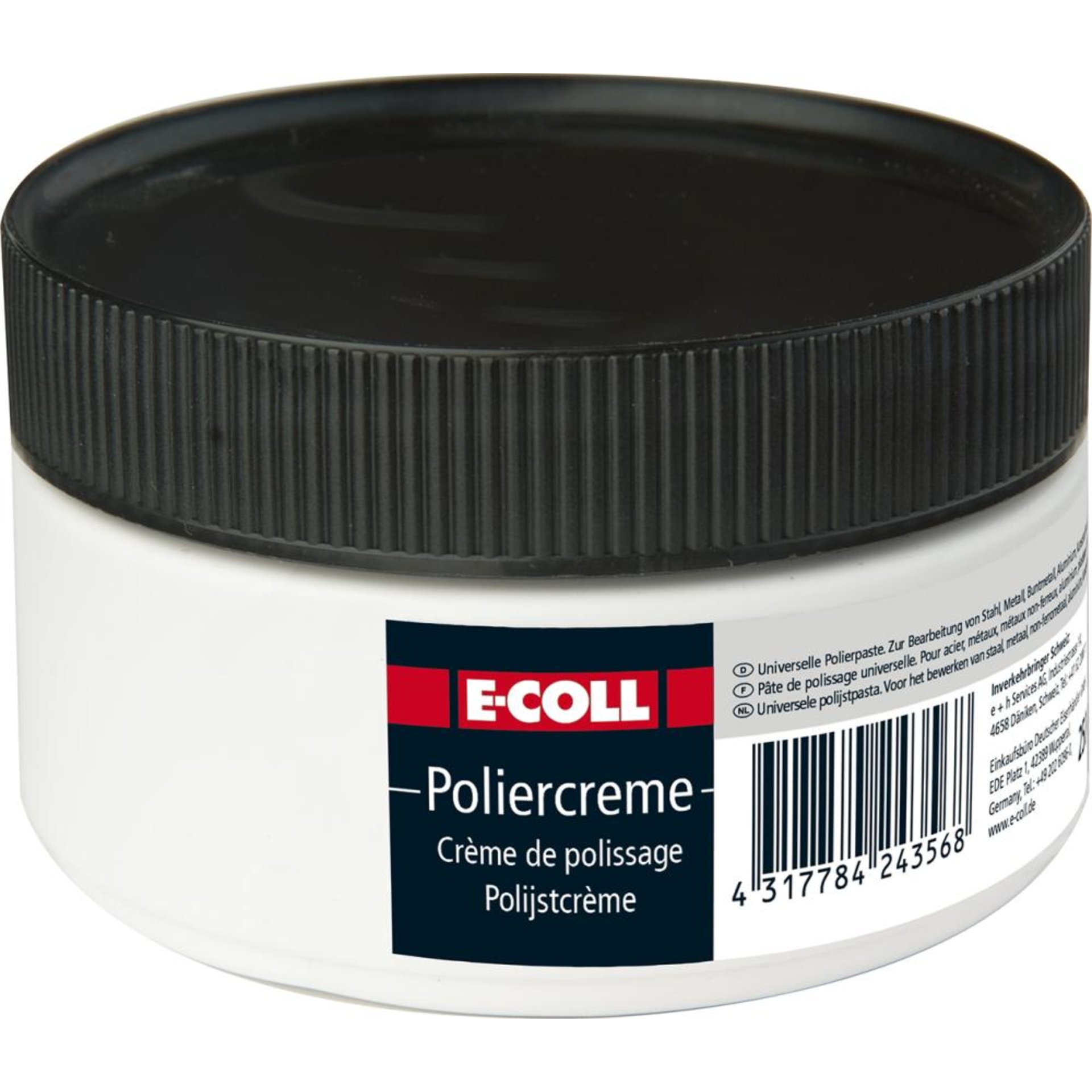 Poliercreme, grob 320g Dose, rosa E-COLL