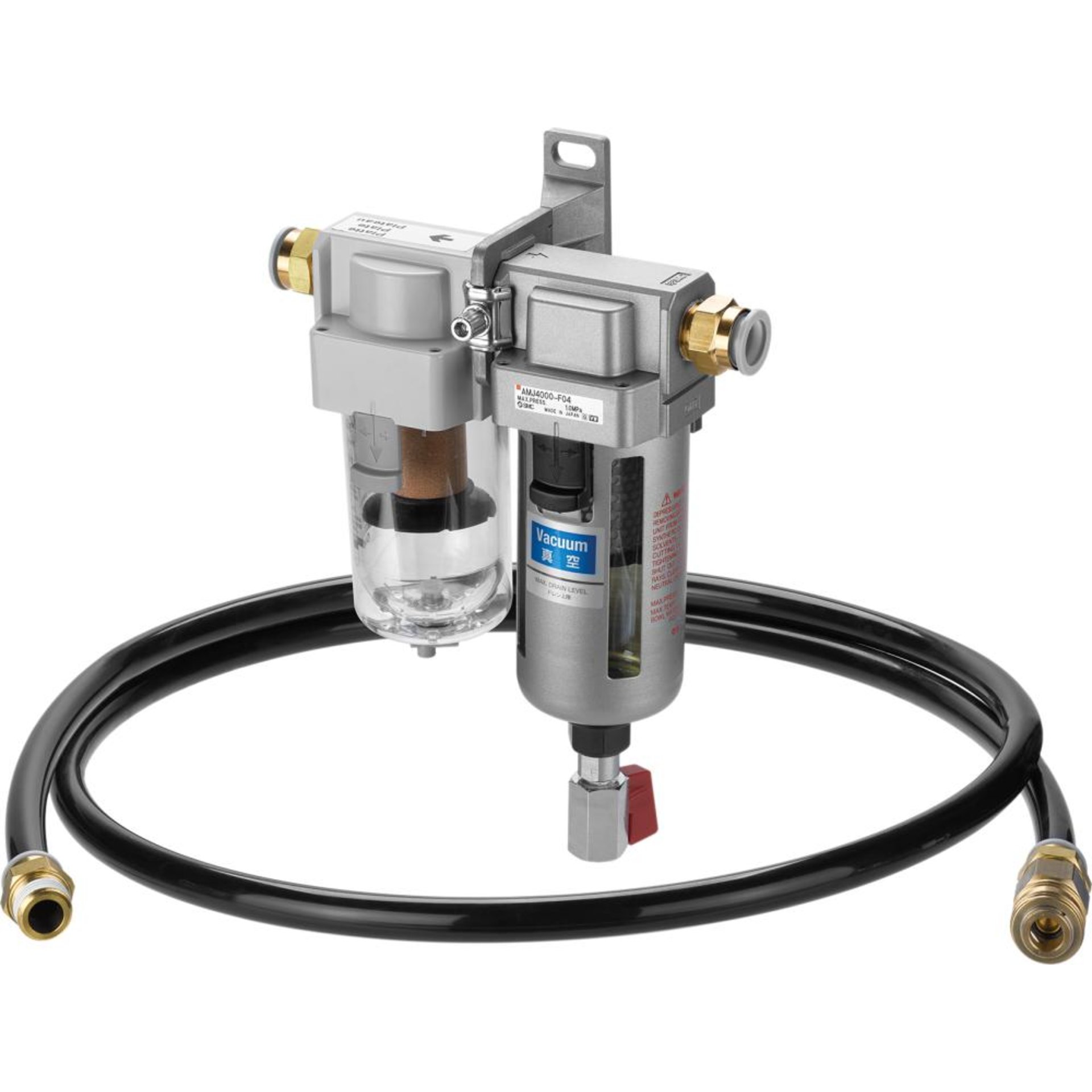 Flüssigkeitsabscheider mit Vakuumfilter AMF