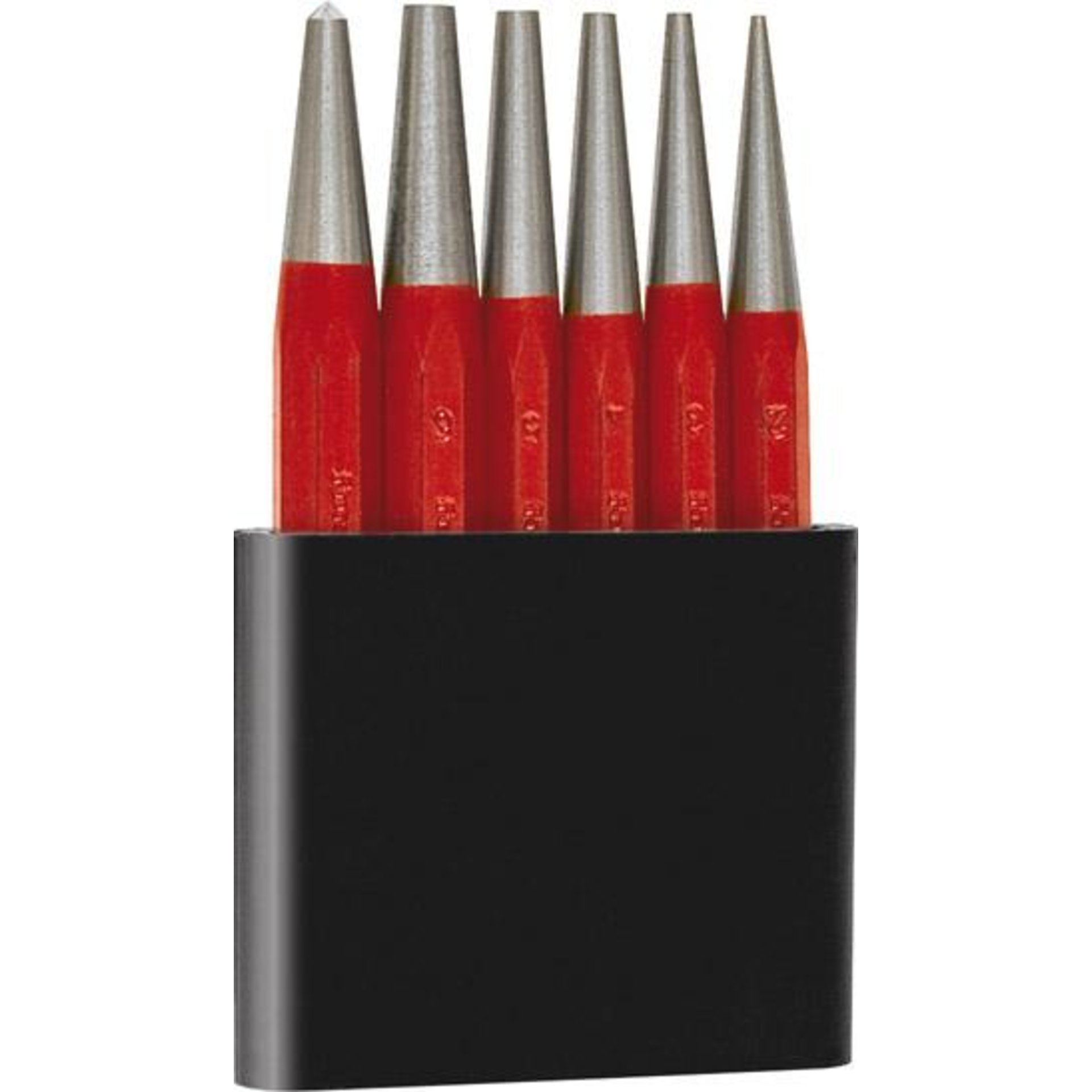 Durchtreiber-Satz 6-teilig im Kunststoff-Ständer FORMAT