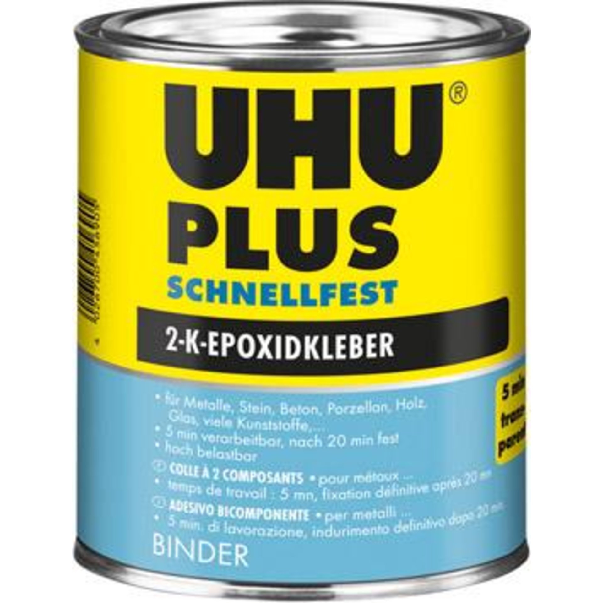 UHU plus schnellfest Binder 885g Lagerbesorgung