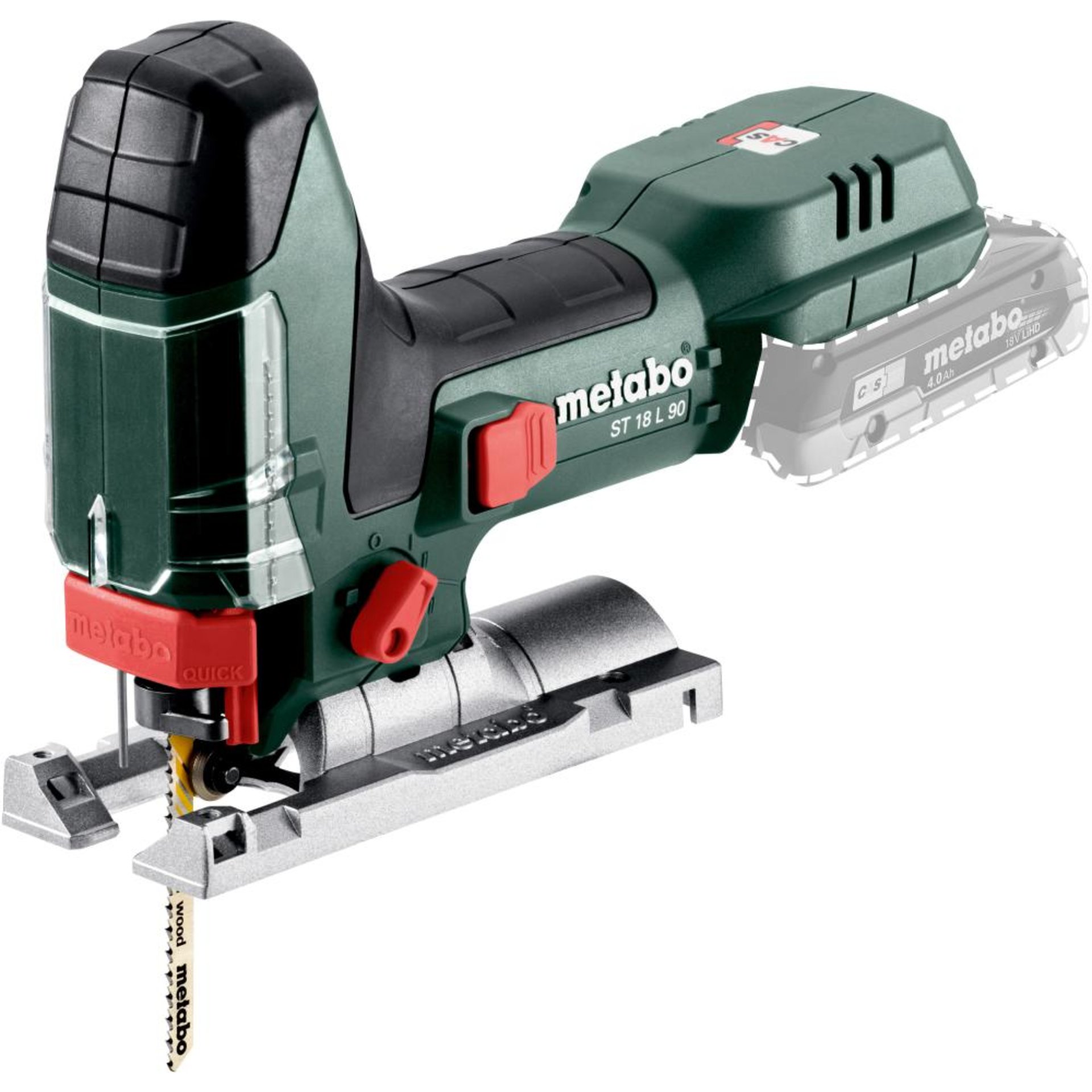 Akku-Stichsäge solo ST 18 L 90 Metabo ohne Akku ohne Ladegerät metaBOX