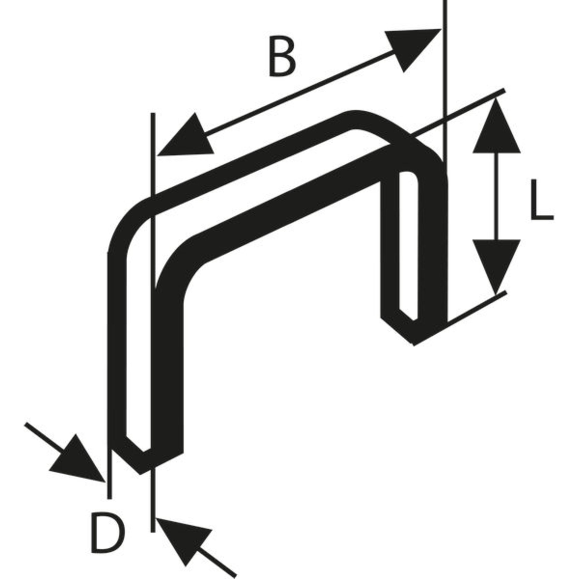 Flachdrahtklammern, Typ 54/14
