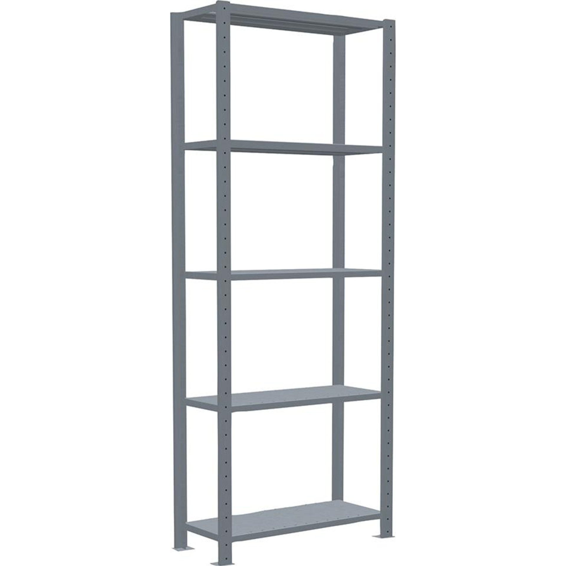 Steckregalsystem verzinkt, Fachlast 150 kg