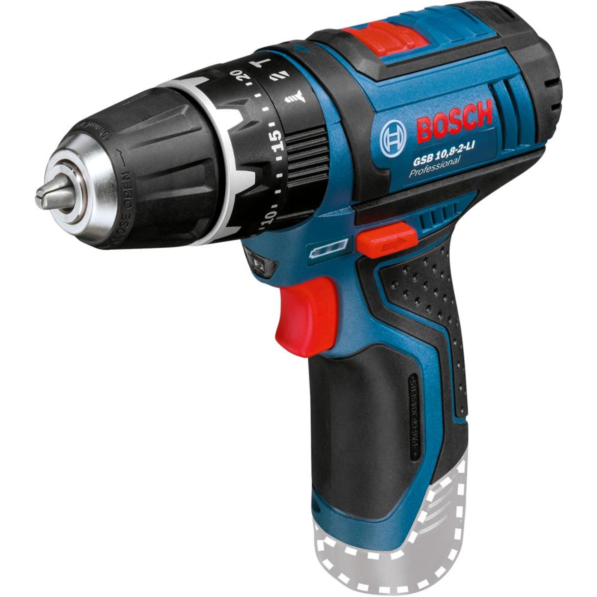 Akku-Schlagbohrschr. soloGSB 12V-15 Bosch ohne Akku ohne Ladegerät L-Boxx