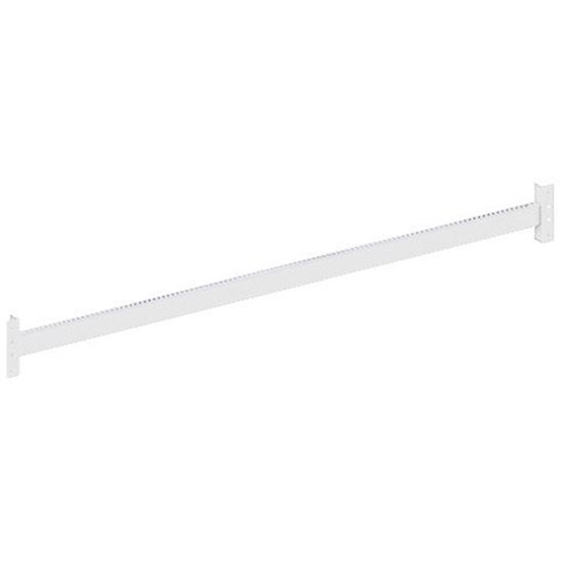 MINI-RACK Aufnahmeholm 1400 RAL 7035 kpl.für Profi