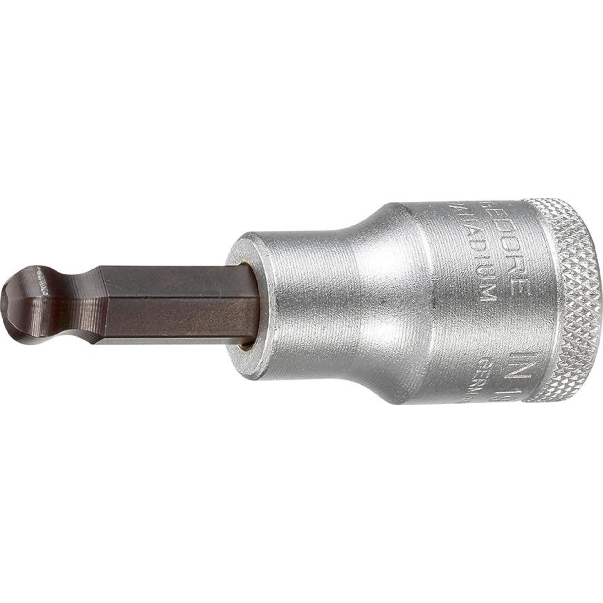 Schraubendreher-Einsatz 1/2" für Innensechskantschrauben, mit Kugelkopf